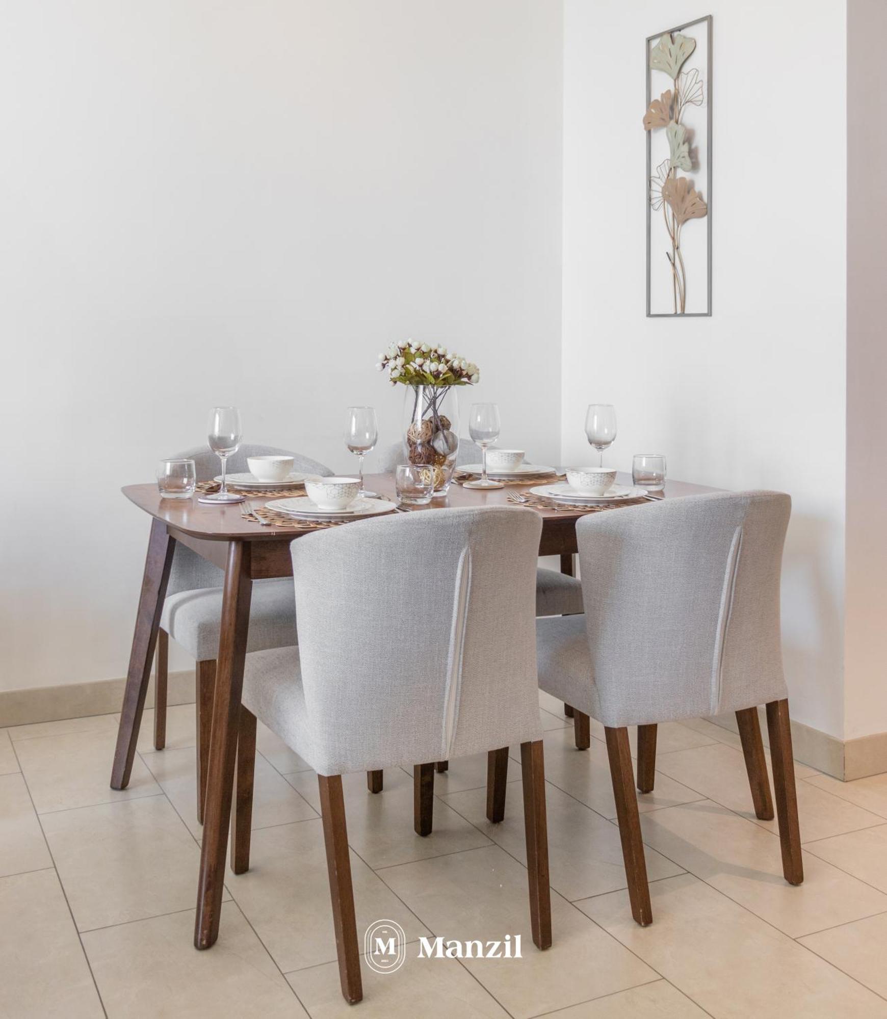 Lägenhet Manzil - 1br In Sobha Hartland With Pool View, Near Burj Khalifa And Mall