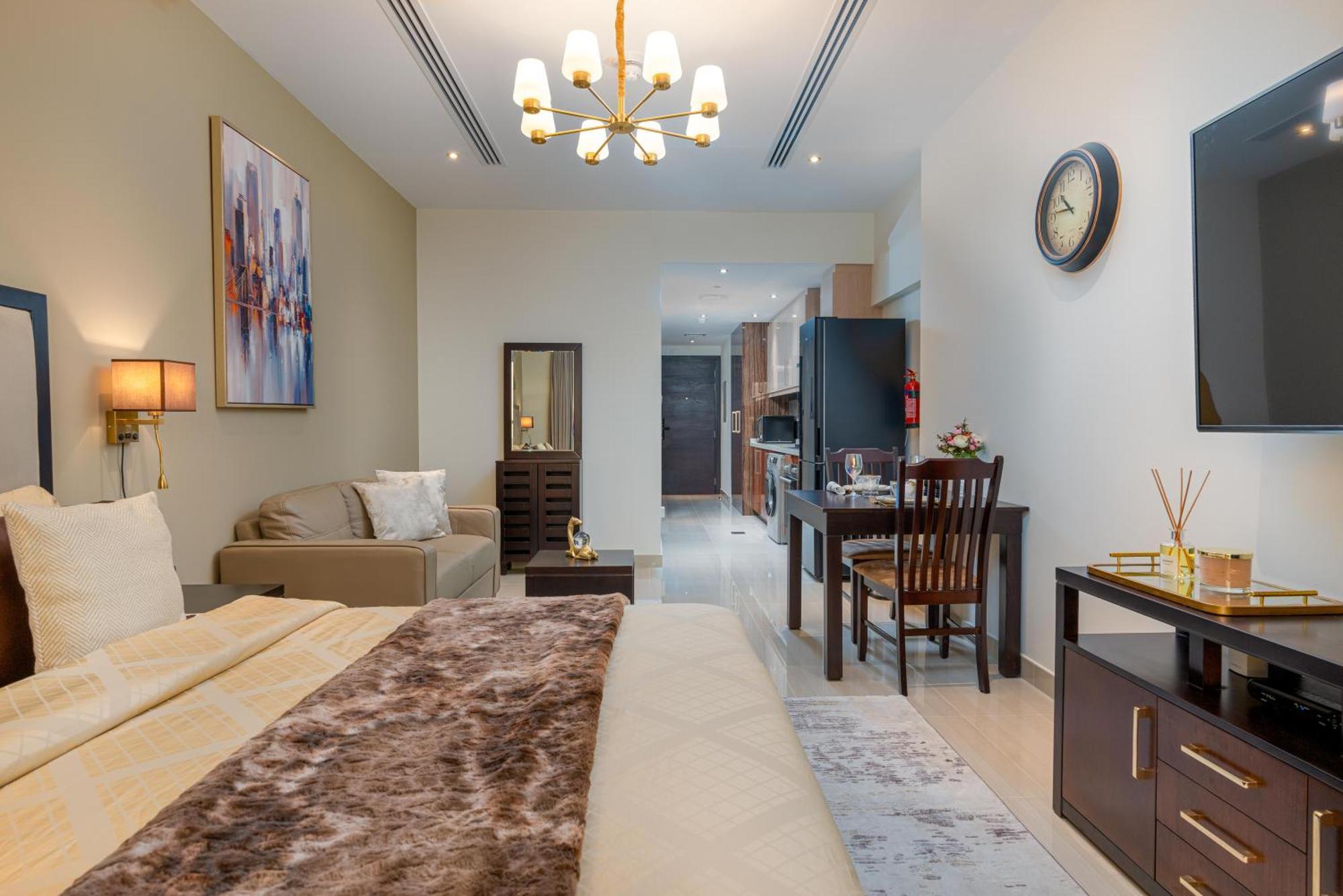 Modern Downtown Studio, Burj View From Pool Lejlighed Dubai