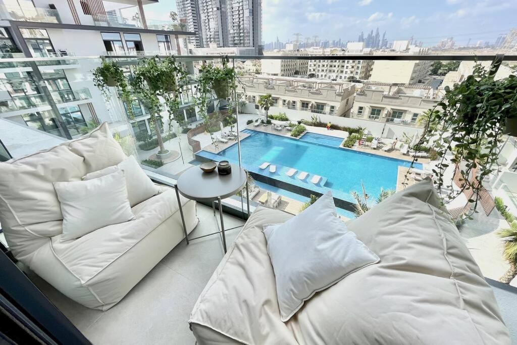 Cozyartstudio - Pool View / Brand-new Building Jvc Appartement *