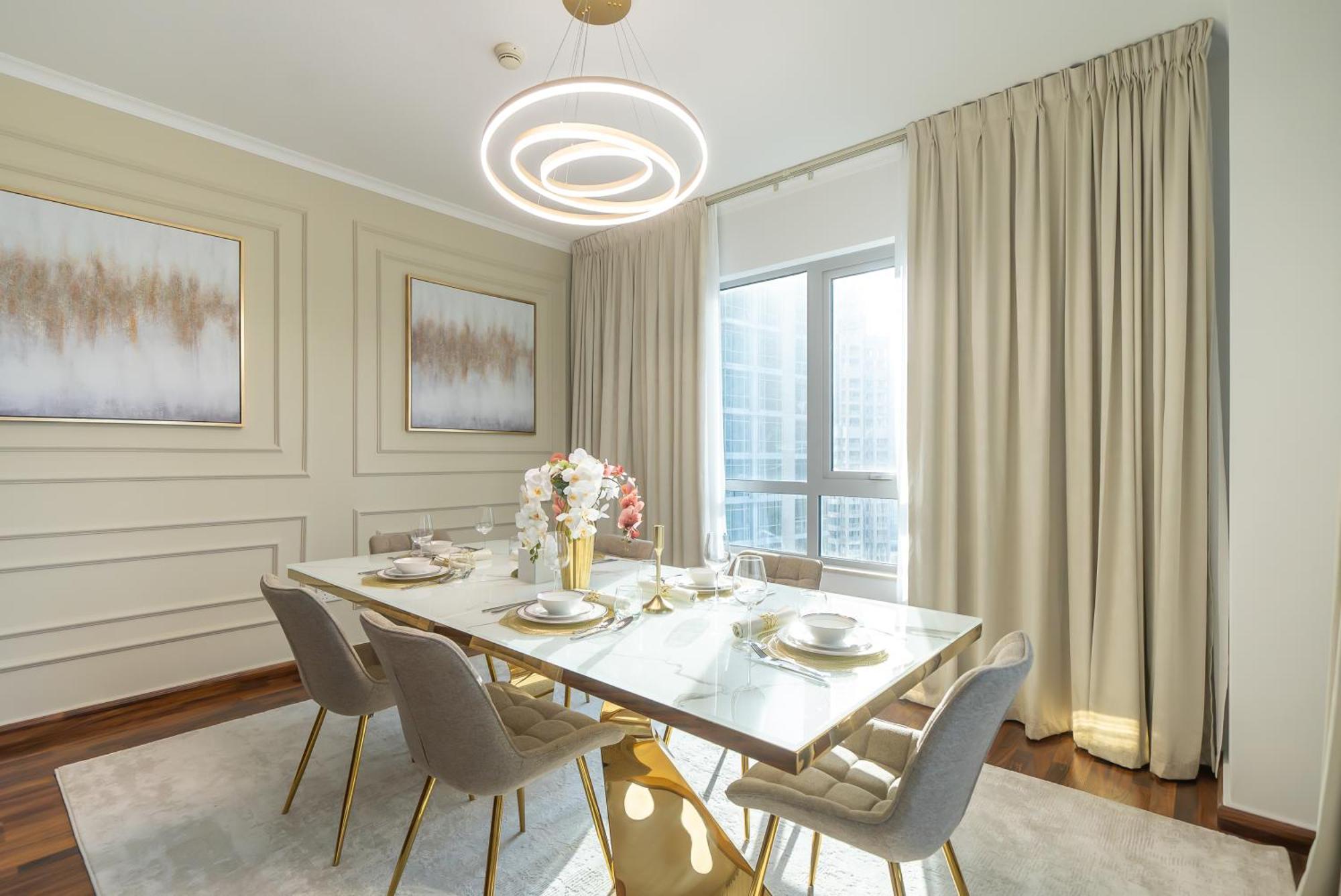 Exquisite Retreat 3br Full Burj Khalifa & Fountain View - 18ab02 Apartamento *