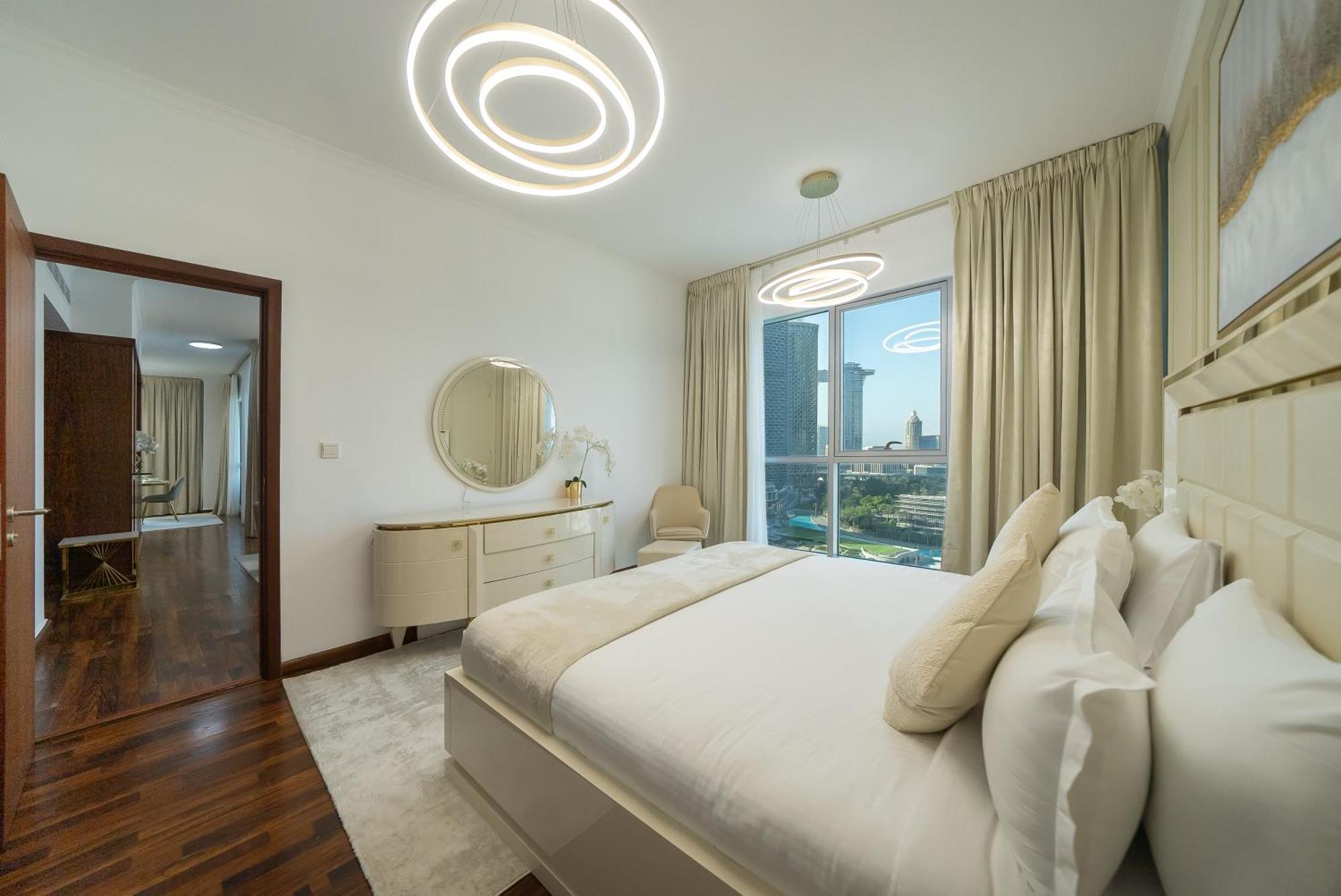 Apartamento Exquisite Retreat 3br Full Burj Khalifa & Fountain View - 18ab02 *