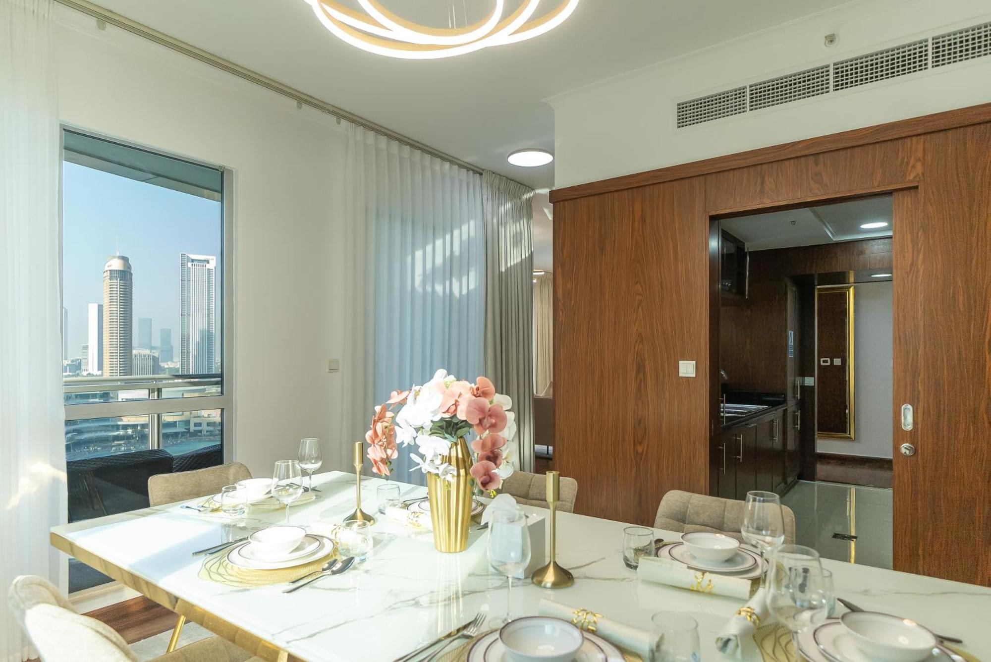 Apartamento Exquisite Retreat 3br Full Burj Khalifa & Fountain View - 18ab02 Dubái
