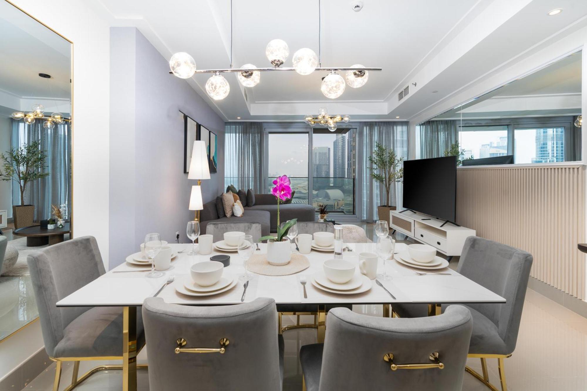 Whitesage - Opera Grand Elegance 3br With Burj Khalifa Views Apartamento *