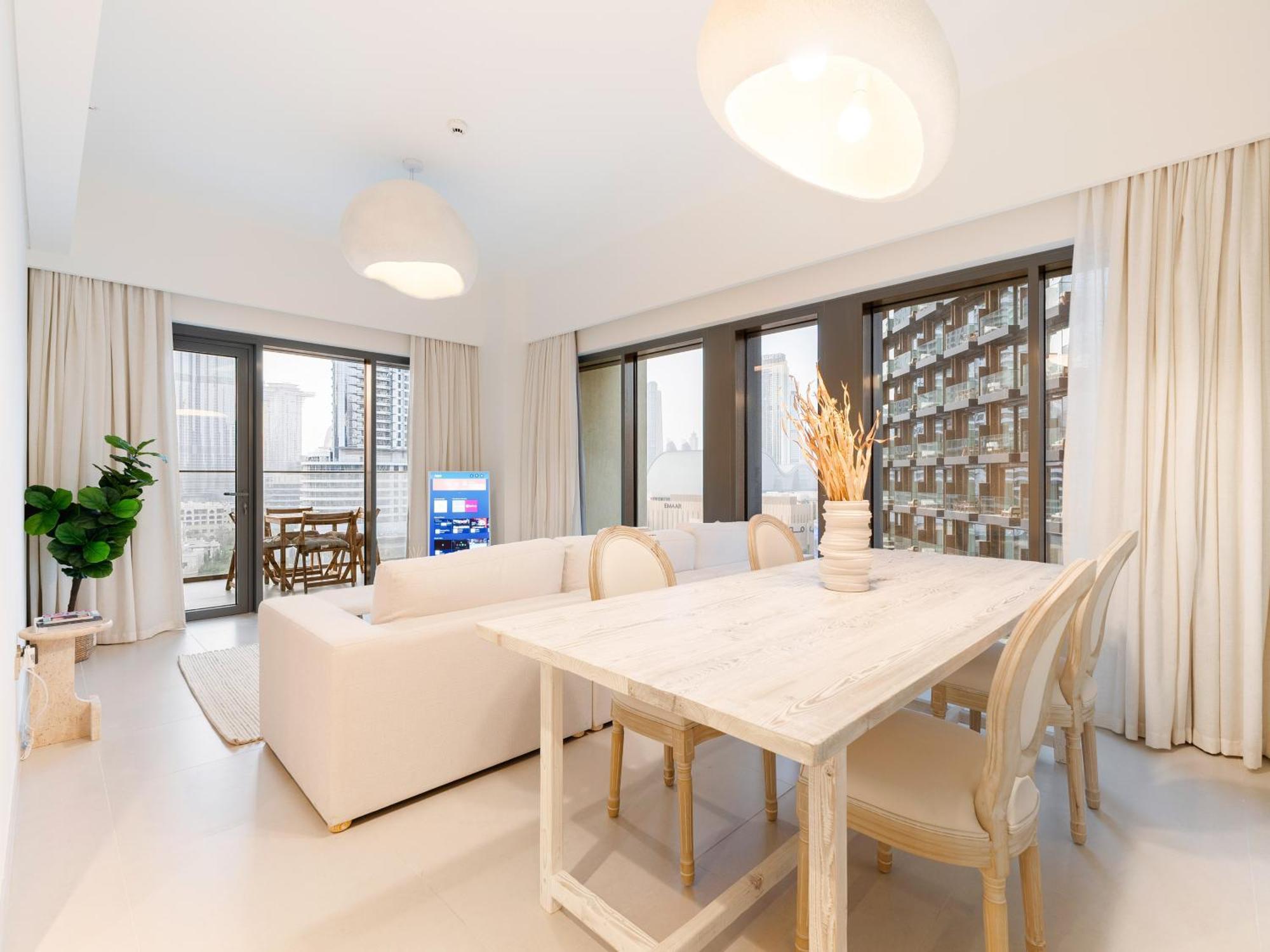 Lavishly Elegant 2br With Breathtaking Full Burj Khalifa View Apartamento *