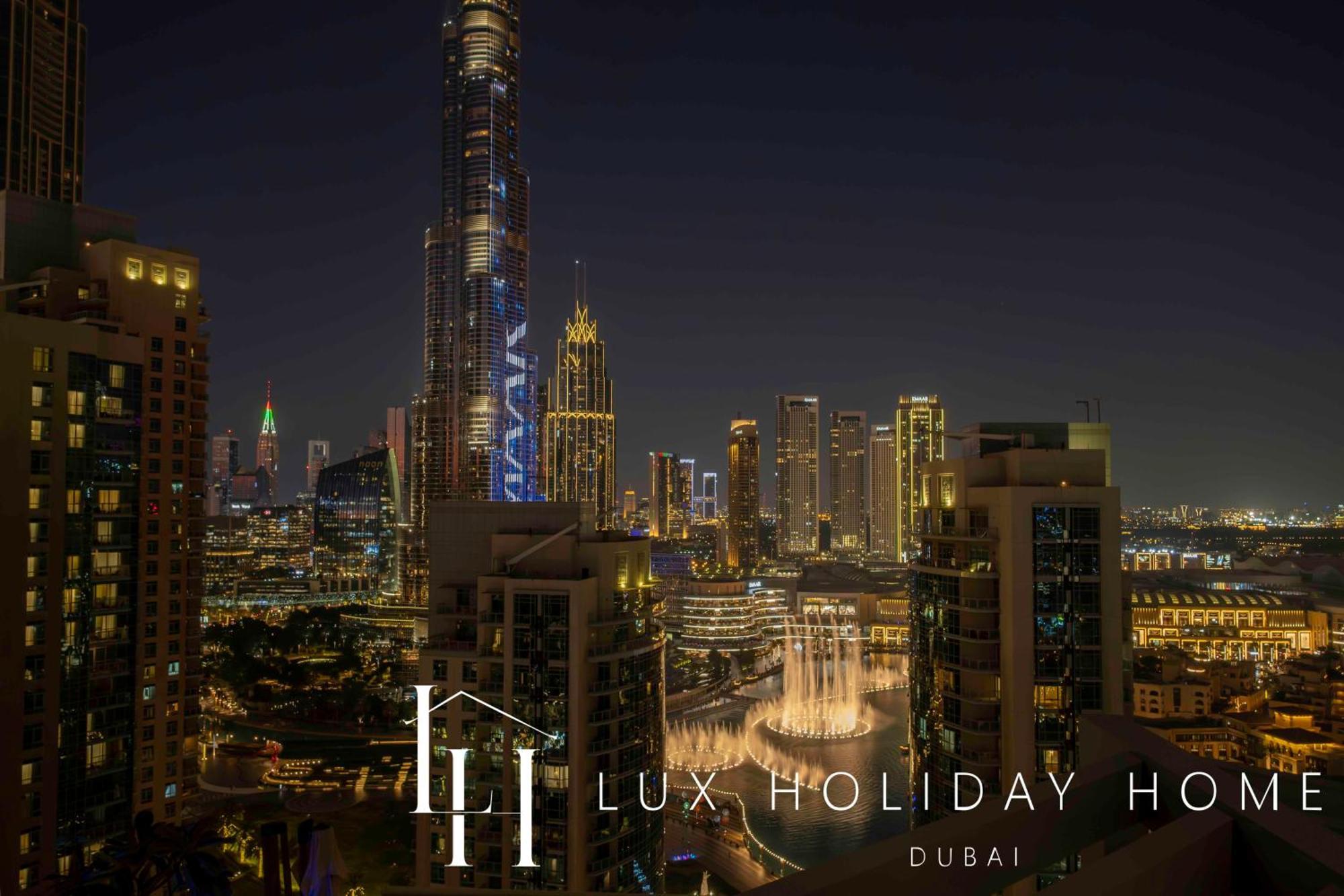 Lux The Burj Khalifa Fountain View * Dubai