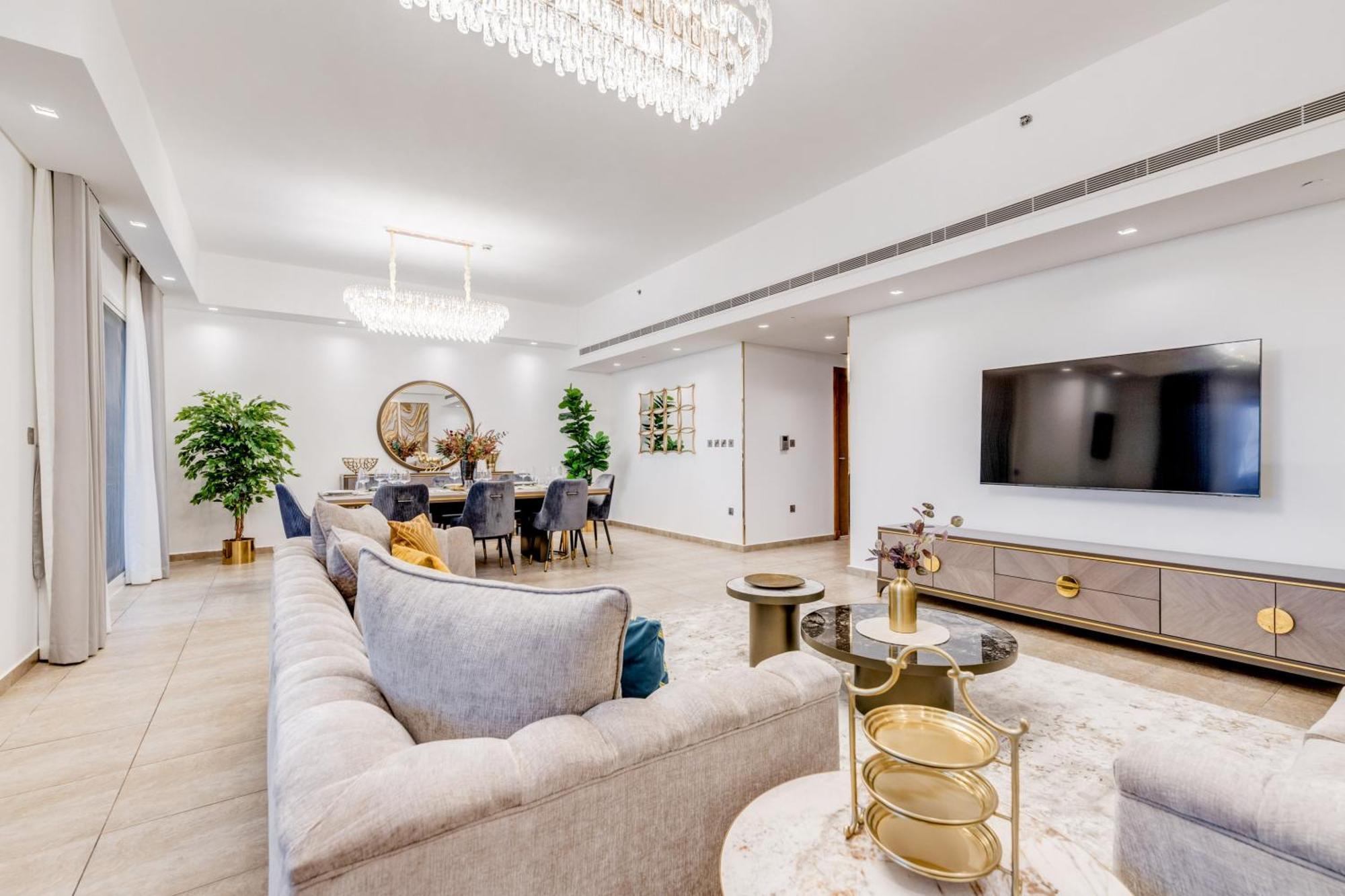 Apartament Globalstay. Luxury 3 Bedroom + Maid Townhouse With Sea View *