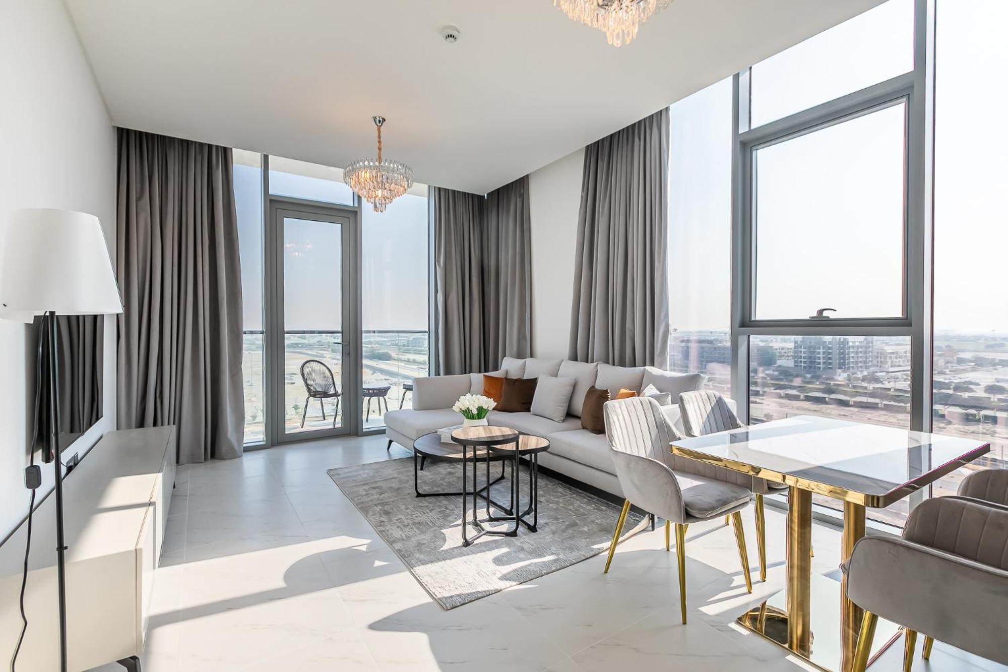Lagoon View I Burj Khalifa View I District One Appartement *