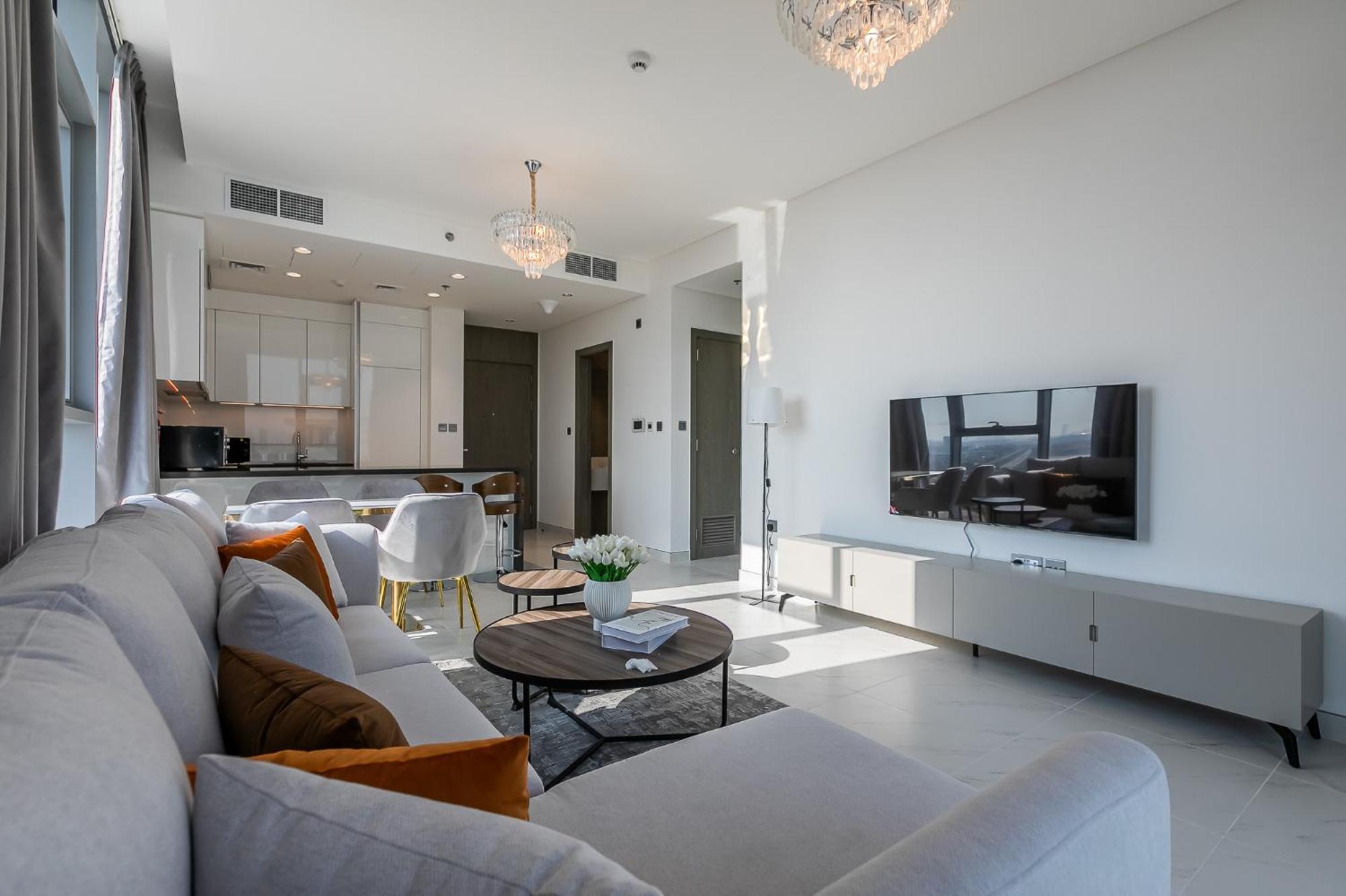 Appartement Lagoon View I Burj Khalifa View I District One Dubaï