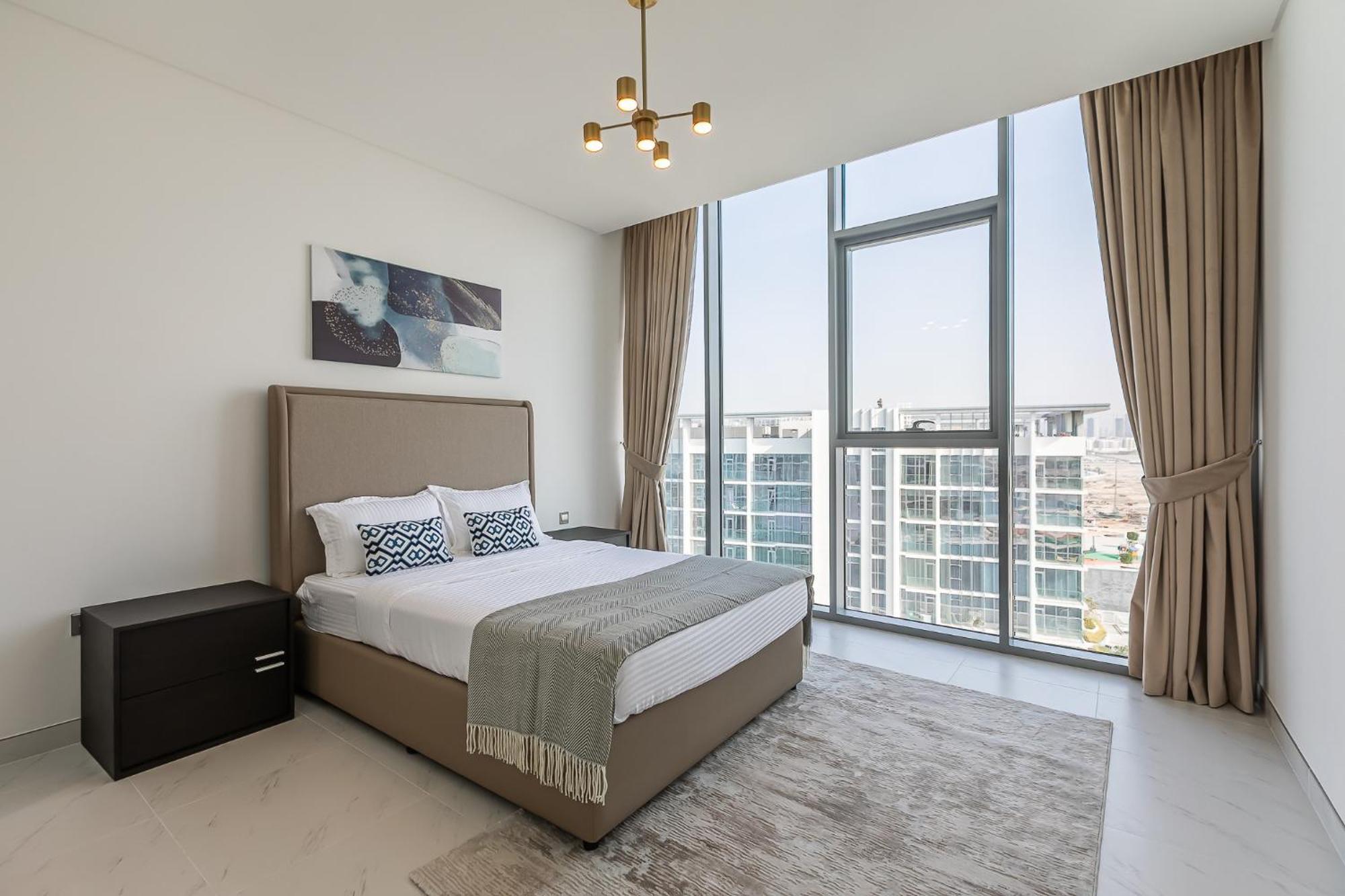 Lagoon View I Burj Khalifa View I District One Appartement Dubaï