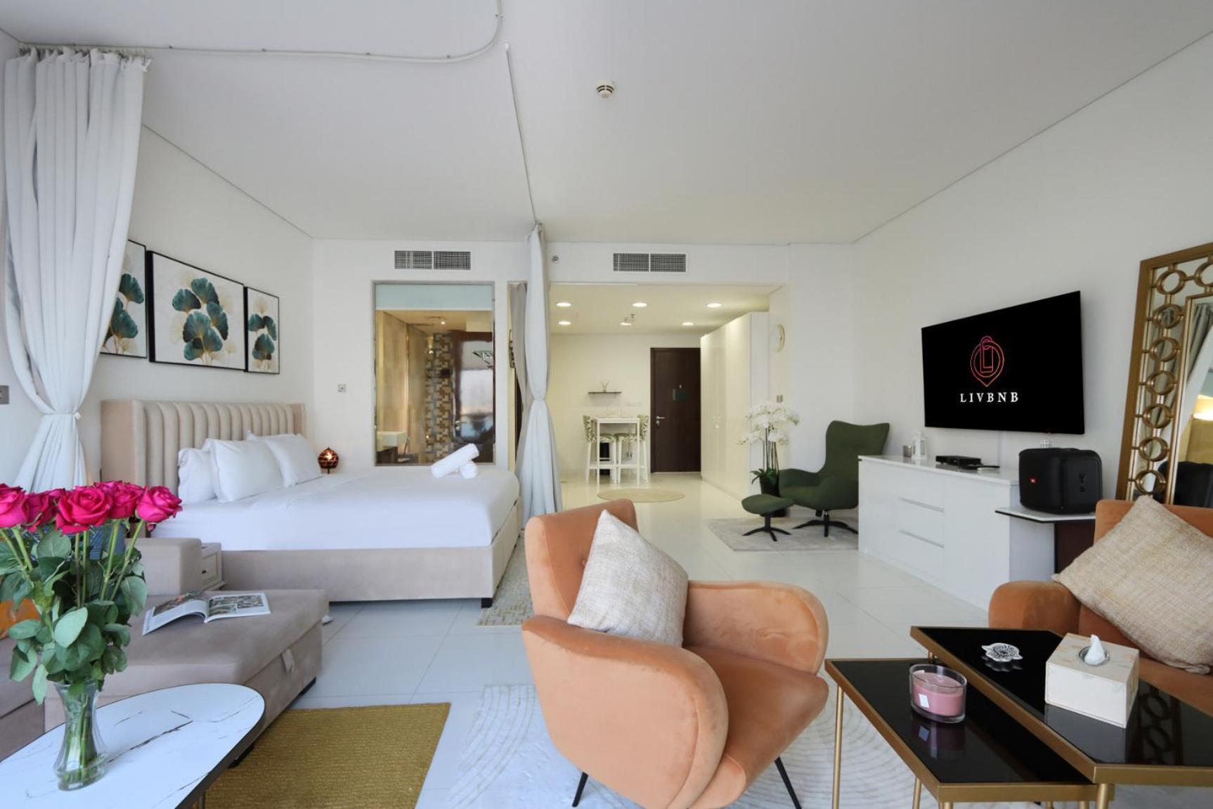 Lejlighed Livbnb Seaside In Palm Jumeirah With Private Terrace And Direct Access To Nakheel Mall