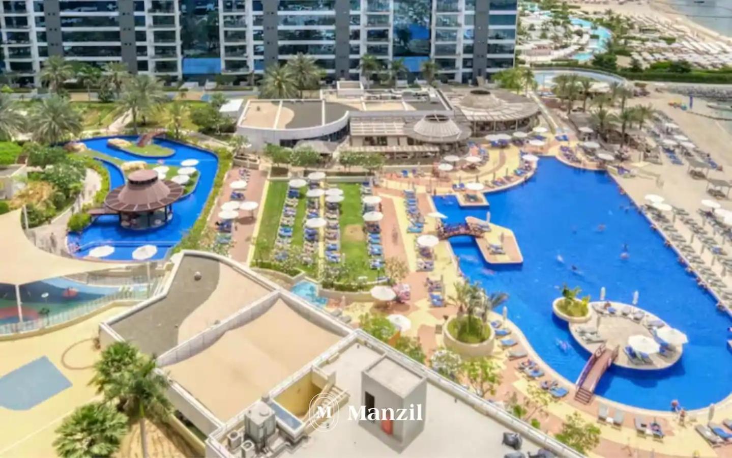Manzil - 3br In Palm Jumeirah With Private Access & Sea View Appartement