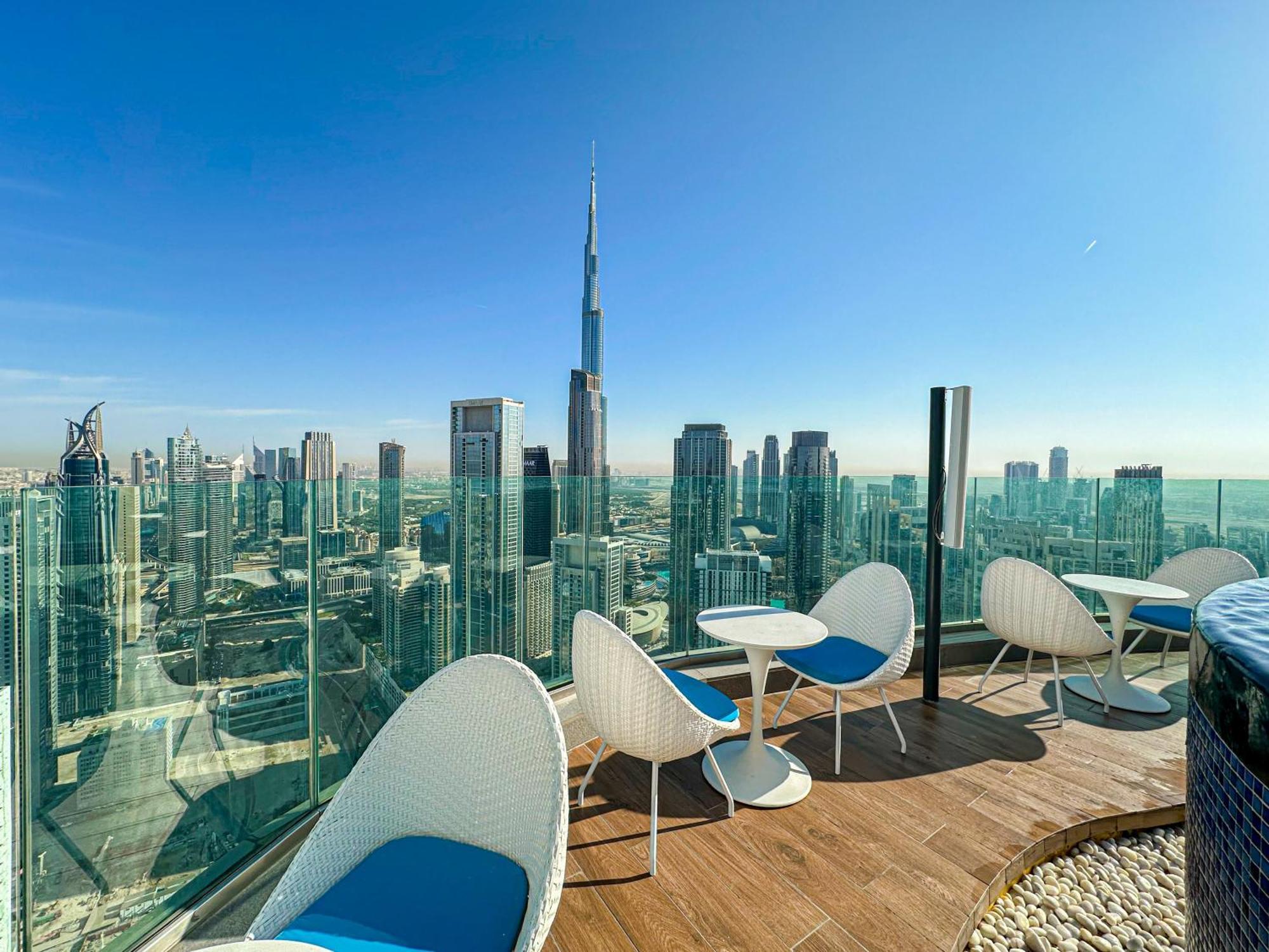 Appartement Full Burj Khalifa View Lux 2bedroom With Rooftop Pool Location In Paramount Midtown Dubai