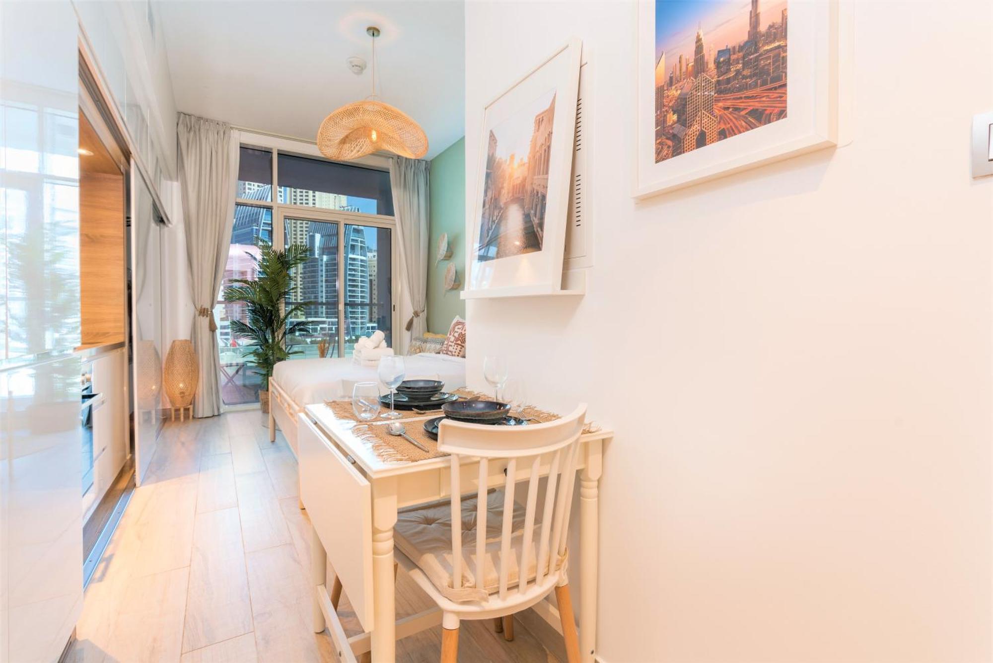 Apartamento Stunning With Balcony & Marina View