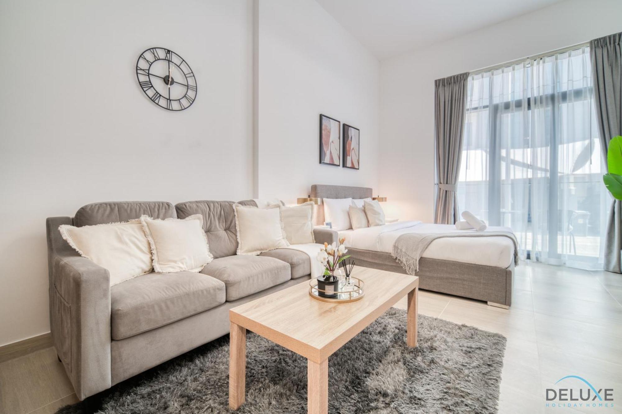 Relaxing Studio At Pantheon Elysee Ii Jvc By Deluxe Appartement Dubaï