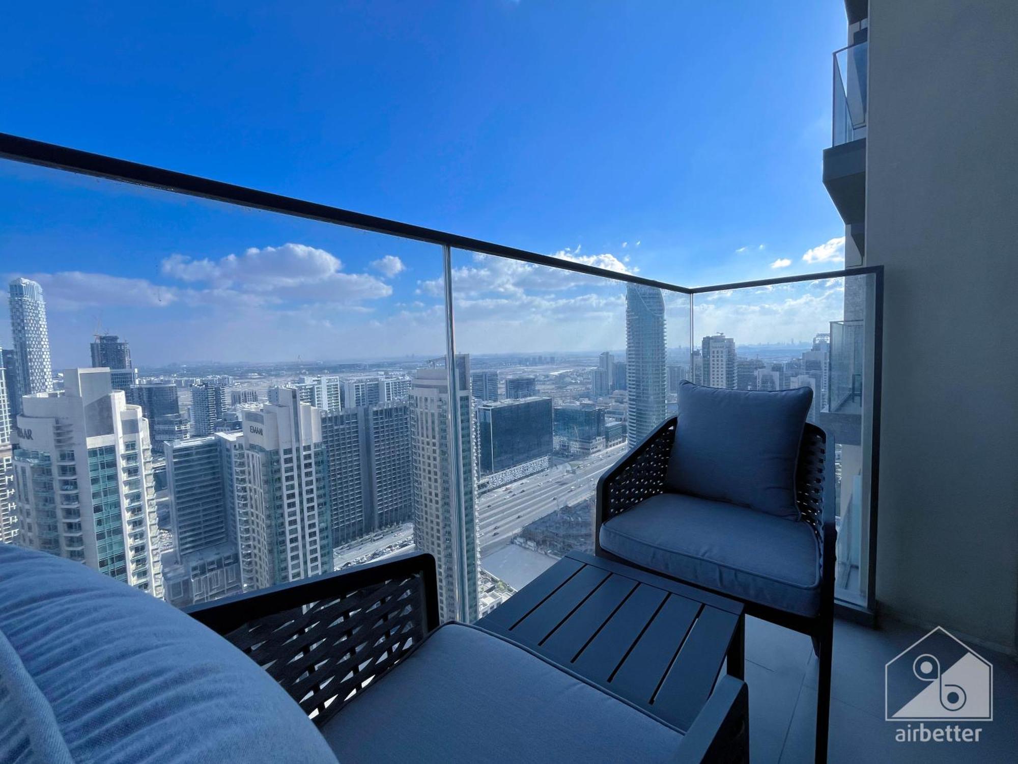 Luxury Burj Royale Apt Balcony & Breathtaking View Apartamento