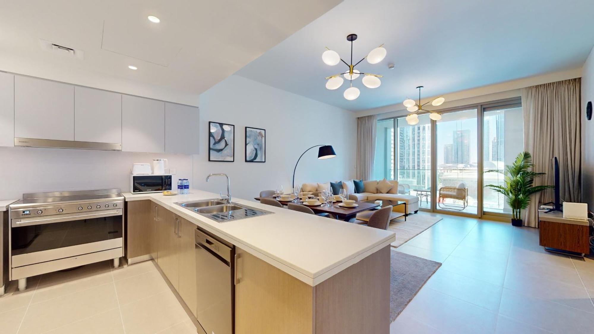 Appartement Primestay - Forte 3br Plus Maids Downtown Dubaï