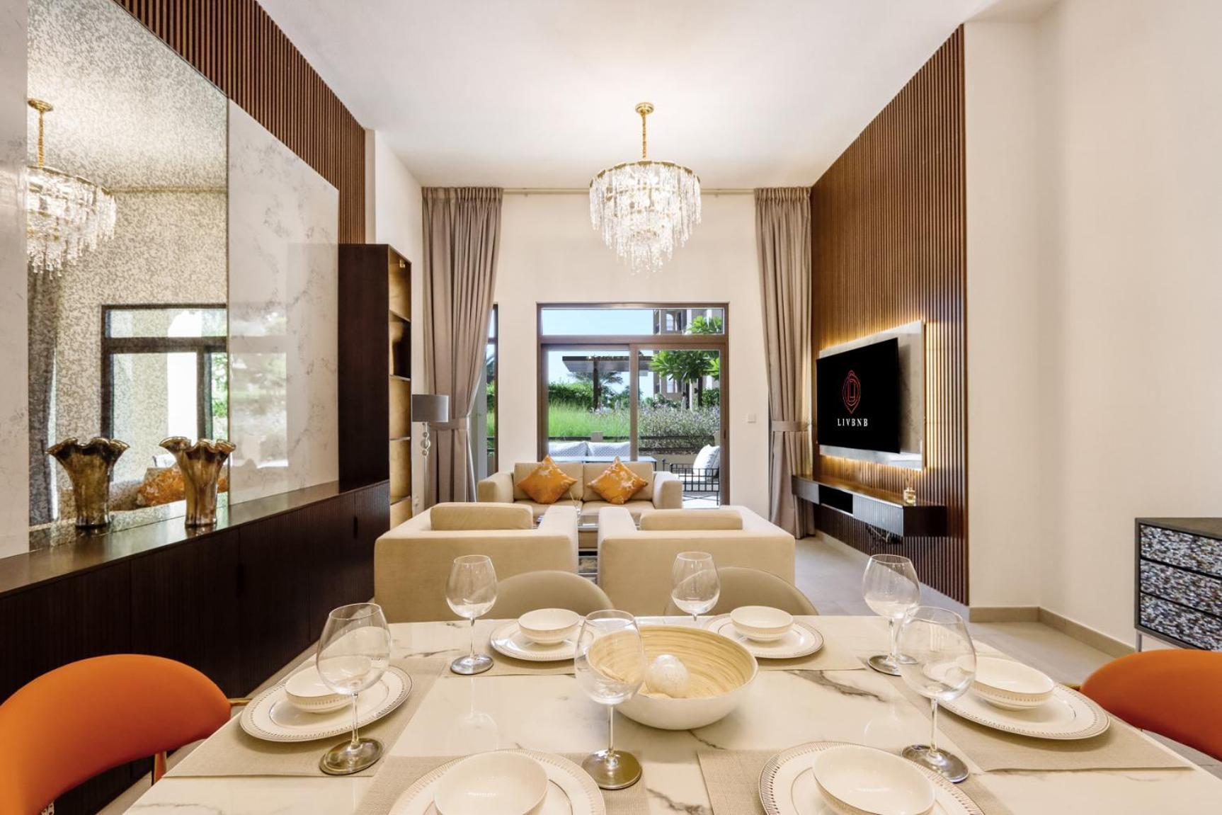 Appartement Livbnb - 2br Close To Souk Mall And Burj Al Arab Dubaï