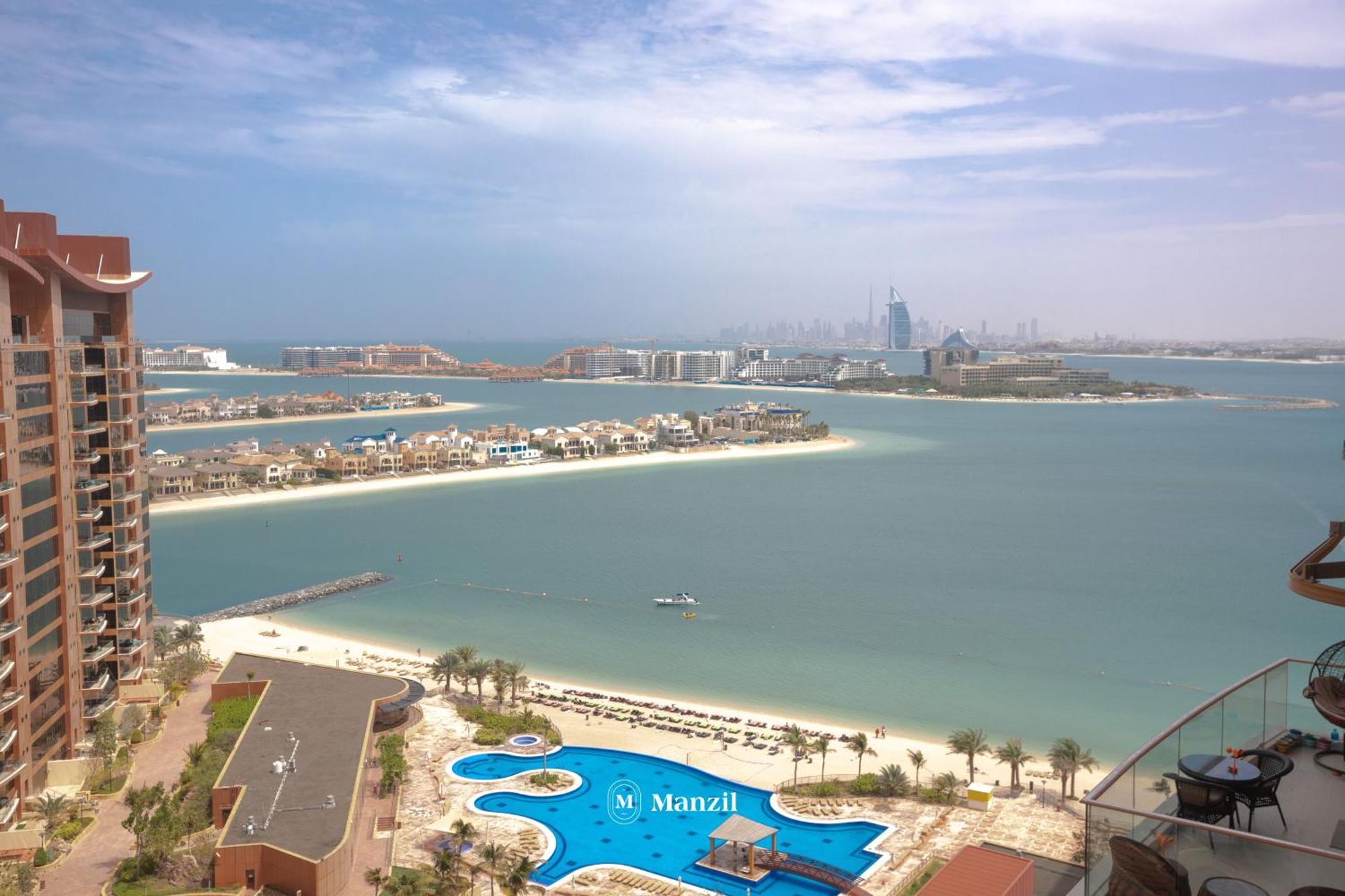 Appartement Manzil - 3br In Palm Jumeirah With Private Access & Sea View *