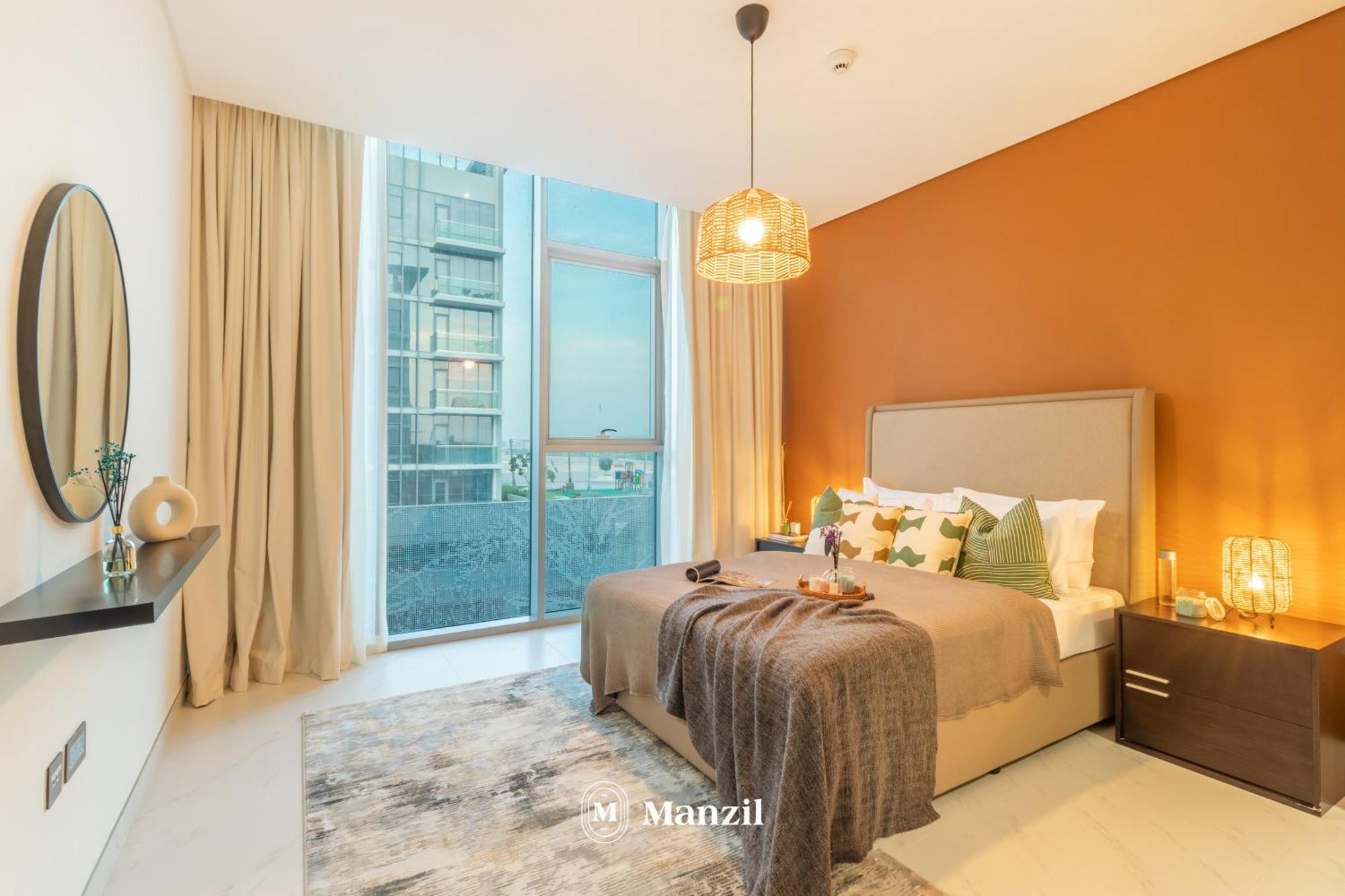 Appartement Manzil - 1br In District One Residences With & Lagoon Access Dubaï