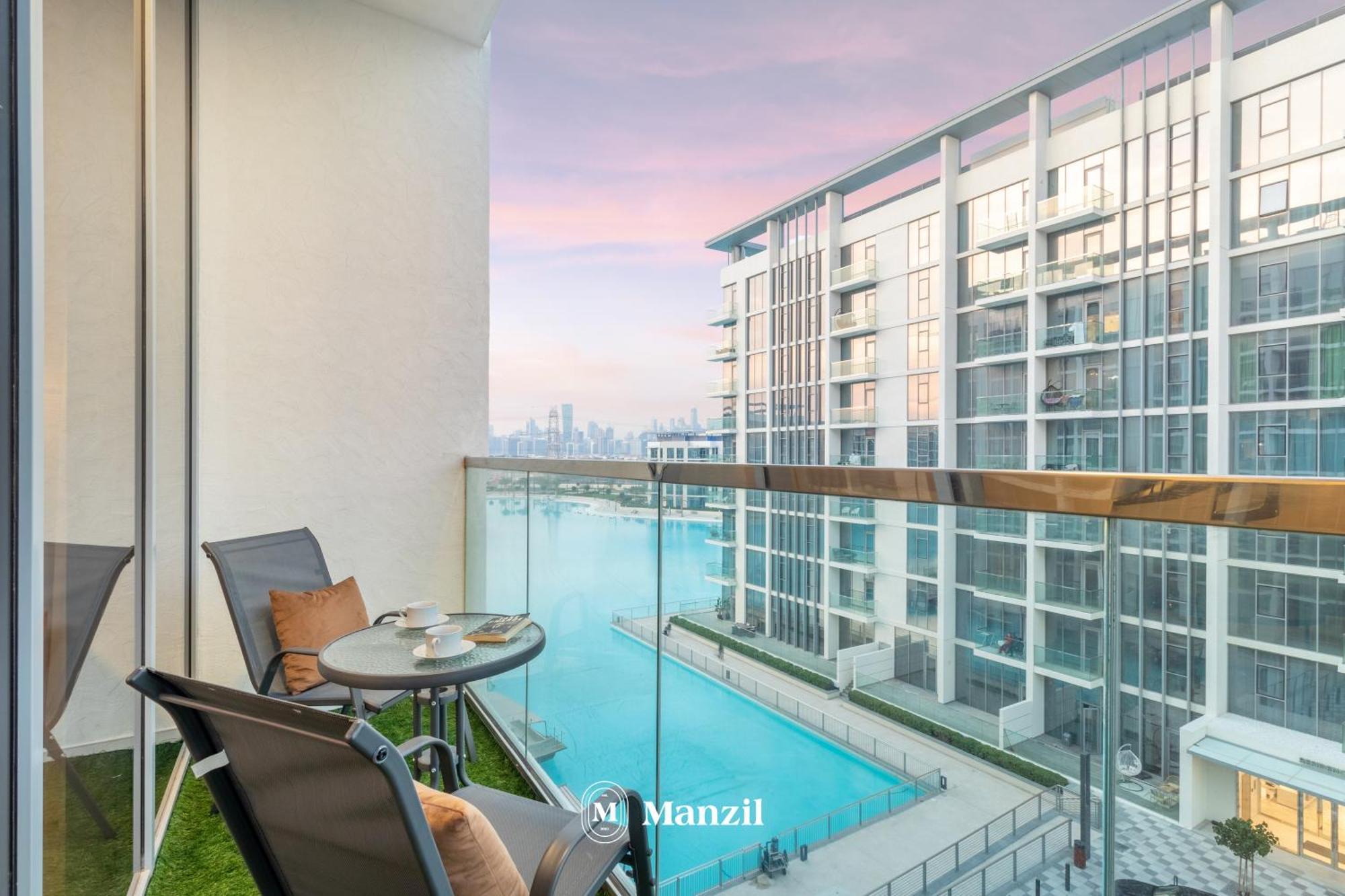 Appartement Manzil - 1br In District One Residences With & Lagoon Access *