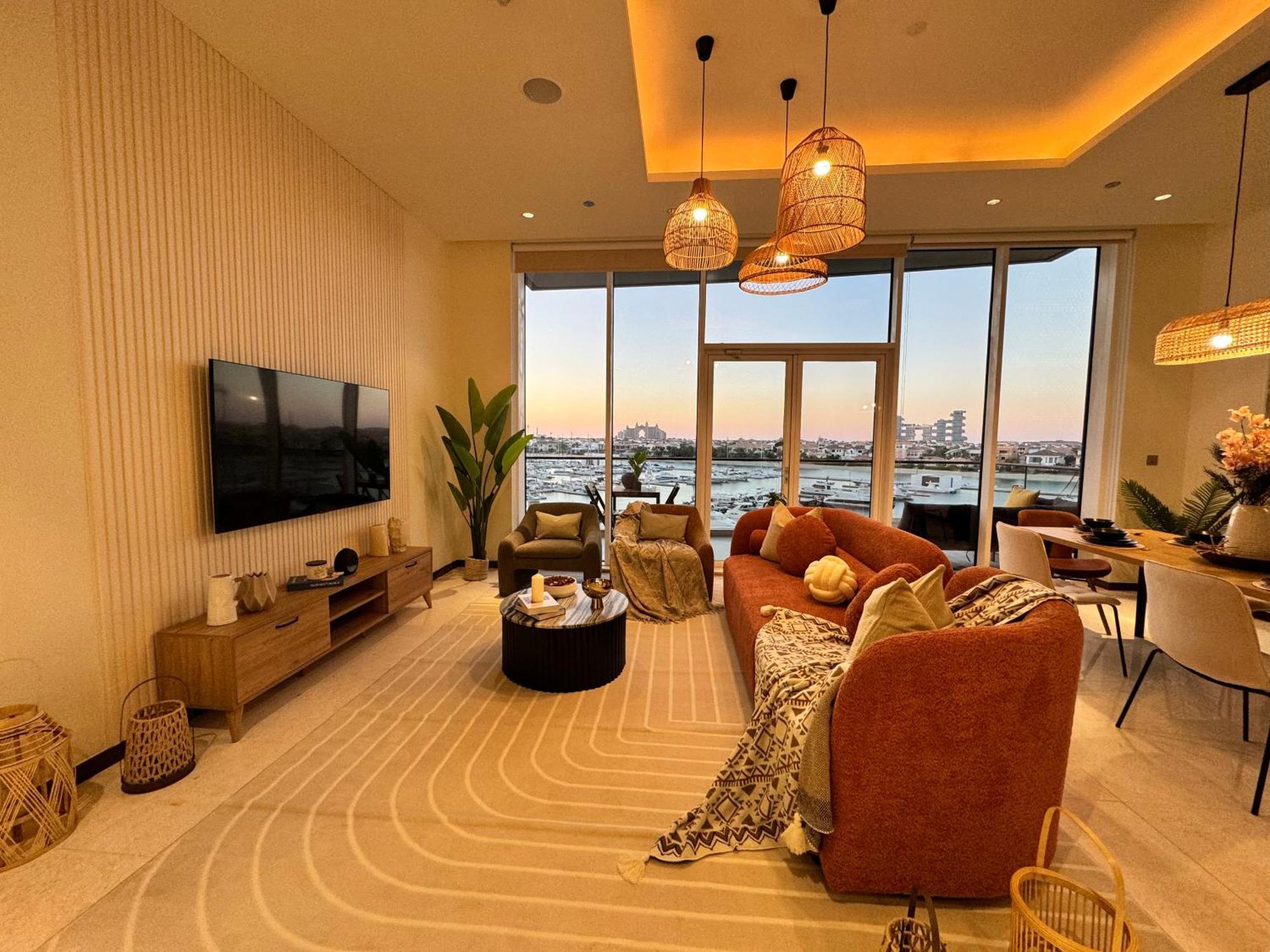Manzil - 3br In Palm Jumeirah With Private Access & Sea View Dubaï
