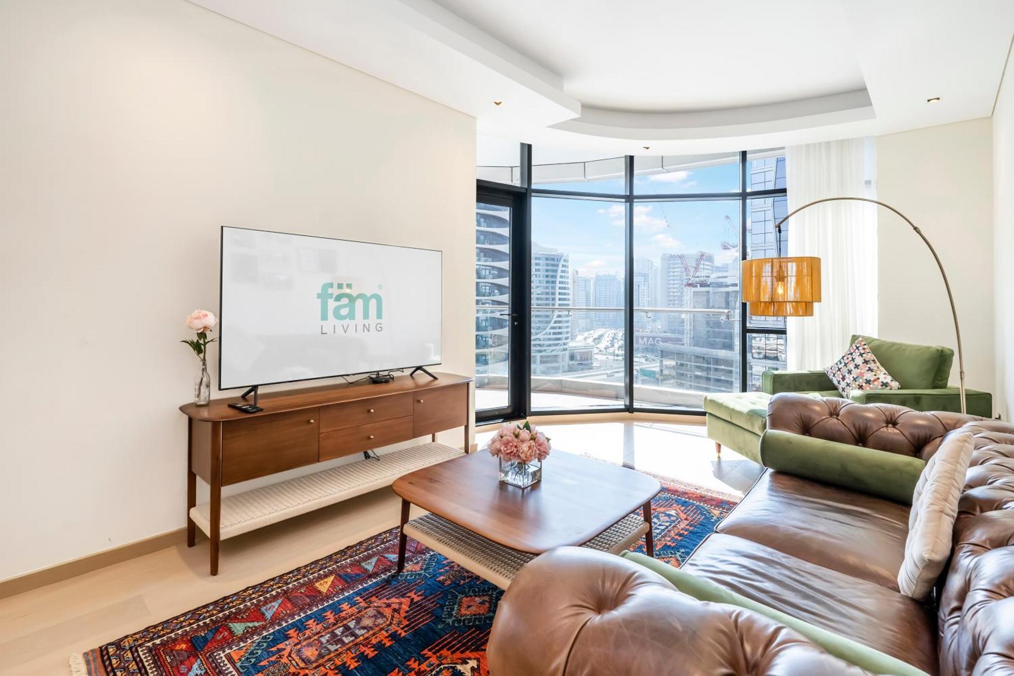Fam Living - Rp Heights - 3 Mins Walk To Burj Khalifa & Mall Downtown Appartamento *