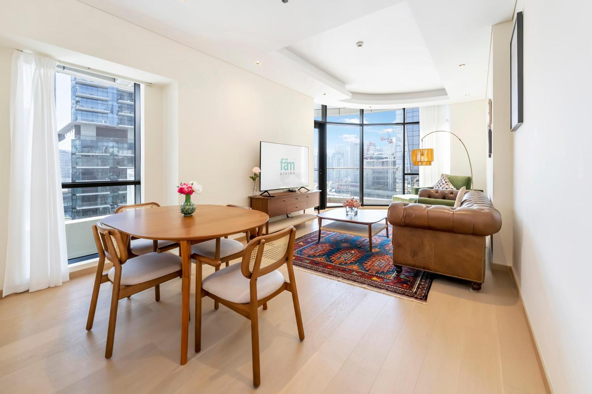 Fam Living - Rp Heights - 3 Mins Walk To Burj Khalifa & Mall Downtown Dubái
