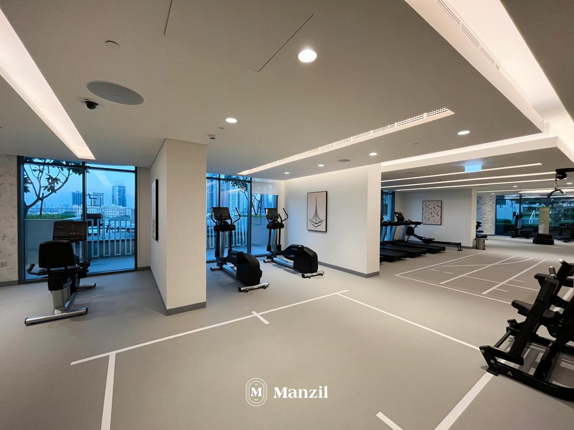 Lägenhet Manzil - 2br In Emaar Beach Front With Sea View Dubai