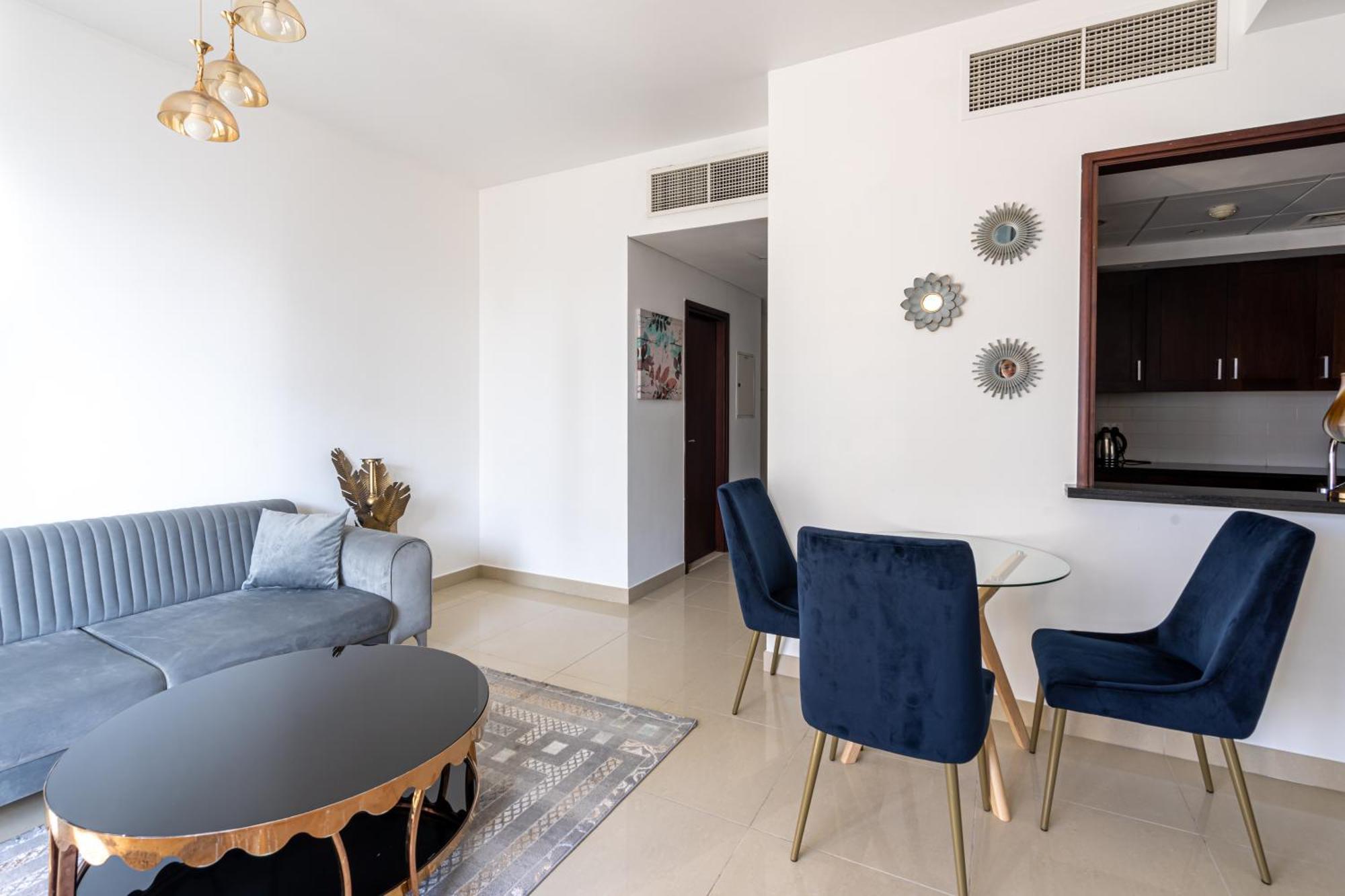 Apartment Bellavista - High Floor - 1br - 29 Boulevard - Full Burj Khalifa & Fountain View Dubai
