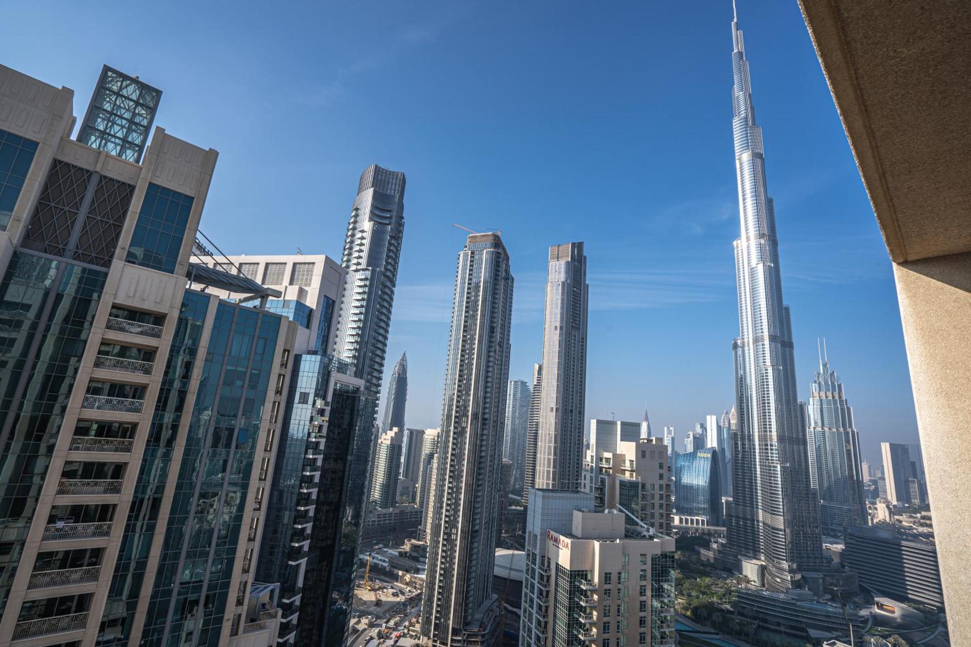 Appartement Bellavista - High Floor - 1br - 29 Boulevard - Full Burj Khalifa & Fountain View Dubaï