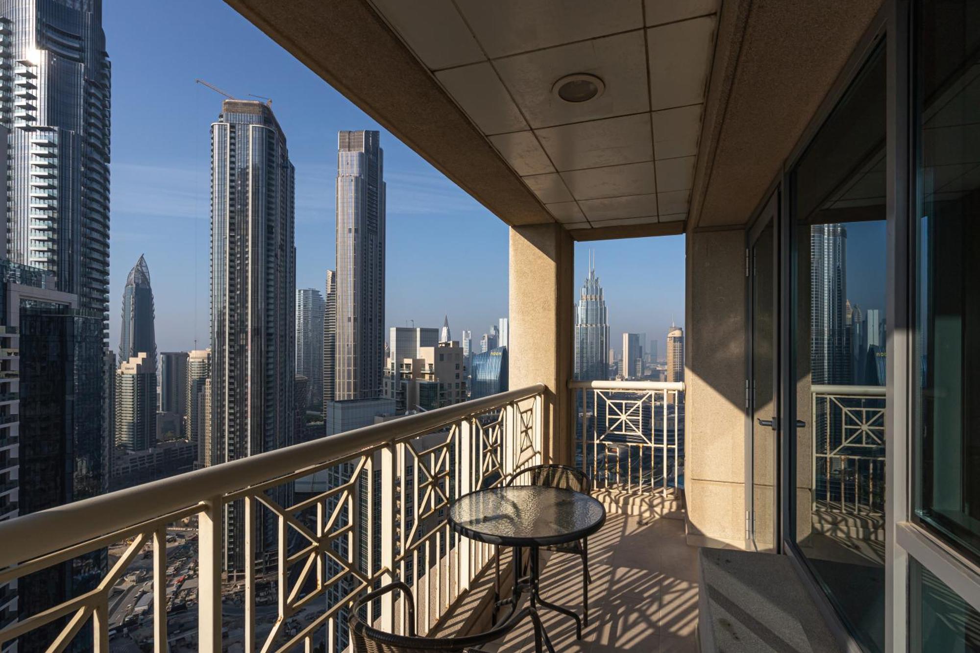 Appartement Bellavista - High Floor - 1br - 29 Boulevard - Full Burj Khalifa & Fountain View Dubaï