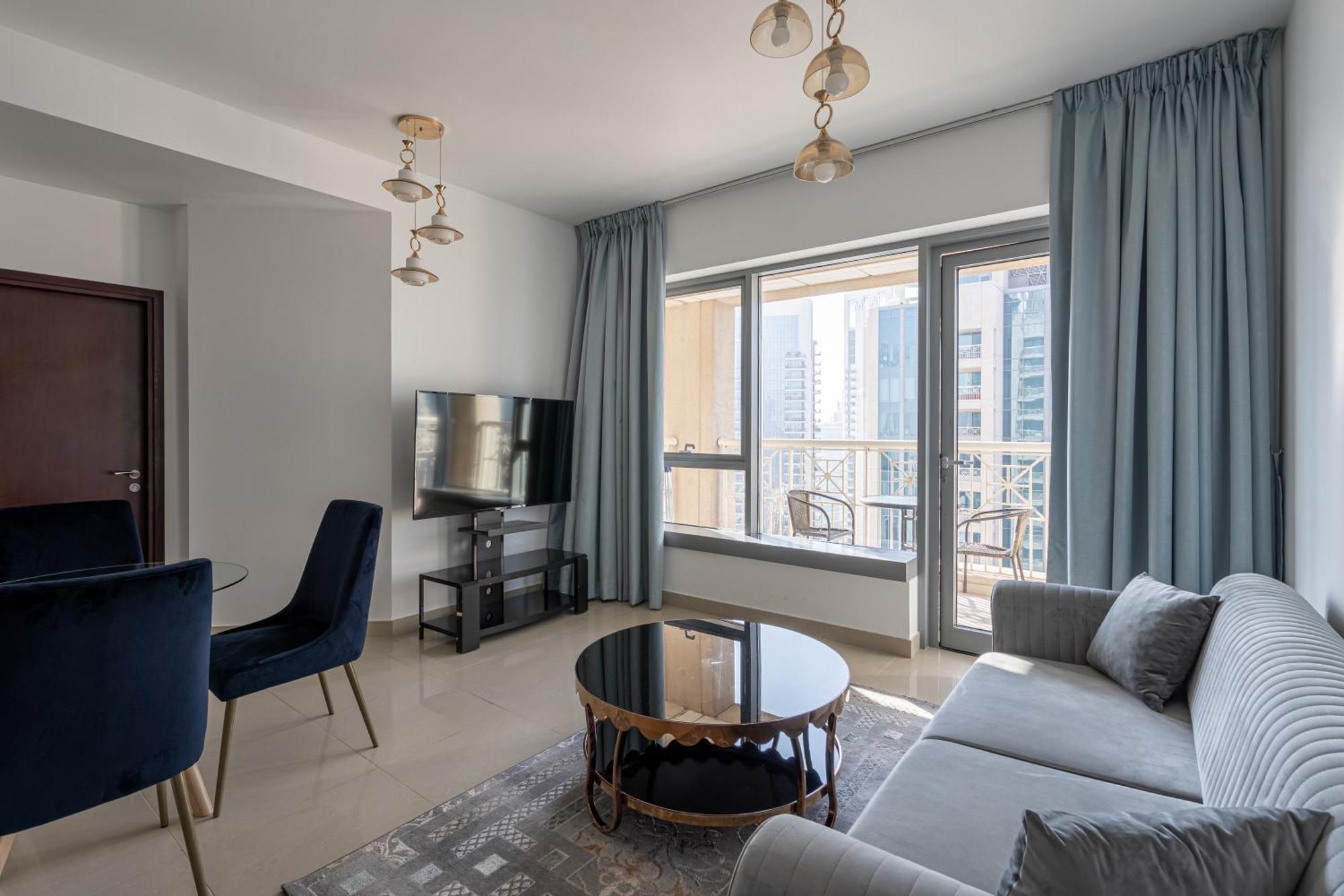 Appartement Bellavista - High Floor - 1br - 29 Boulevard - Full Burj Khalifa & Fountain View
