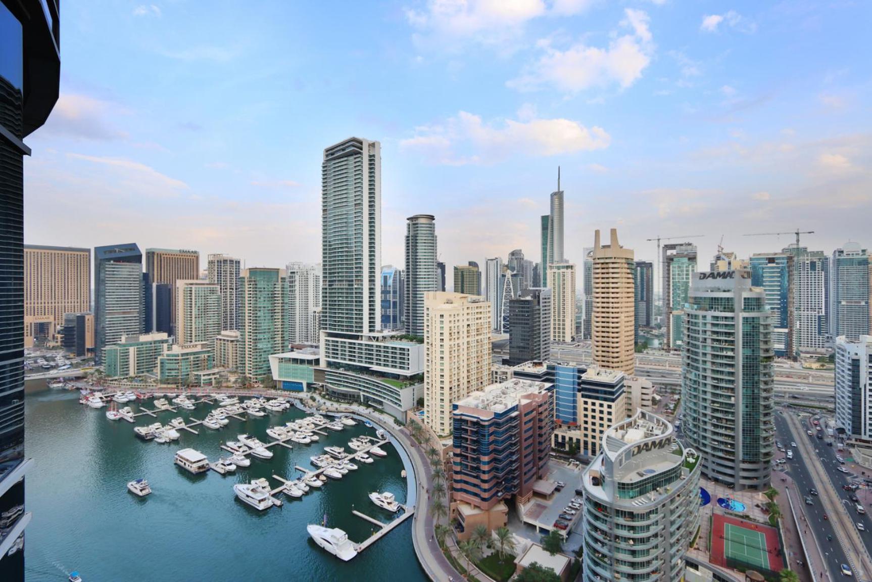 Marina Wharf High Floor With Open View Dubái