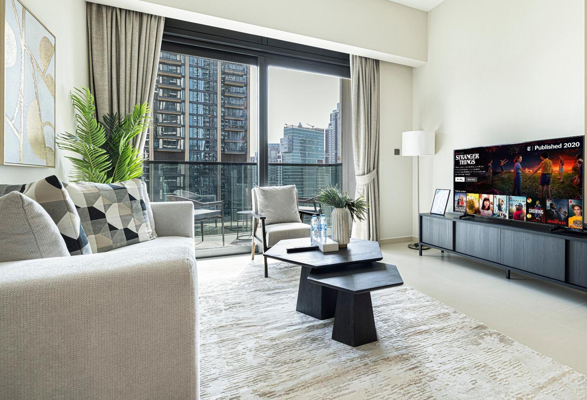 Homesgetaway -lavish 1br In Act One Downtown Lejlighed *