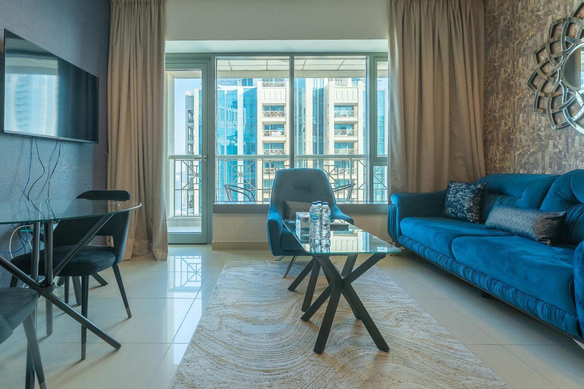 Bellavista - High Floor - 1br 29 Boulevard - Burj Khalifa & Fountain View Apartemen *