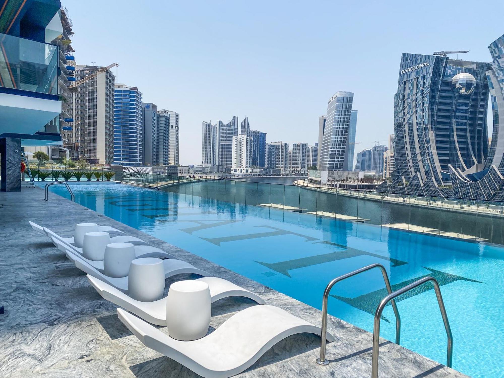 Easygo - Binghatti Canal Burj Khalifa View 1 Bedroom Apartamento *
