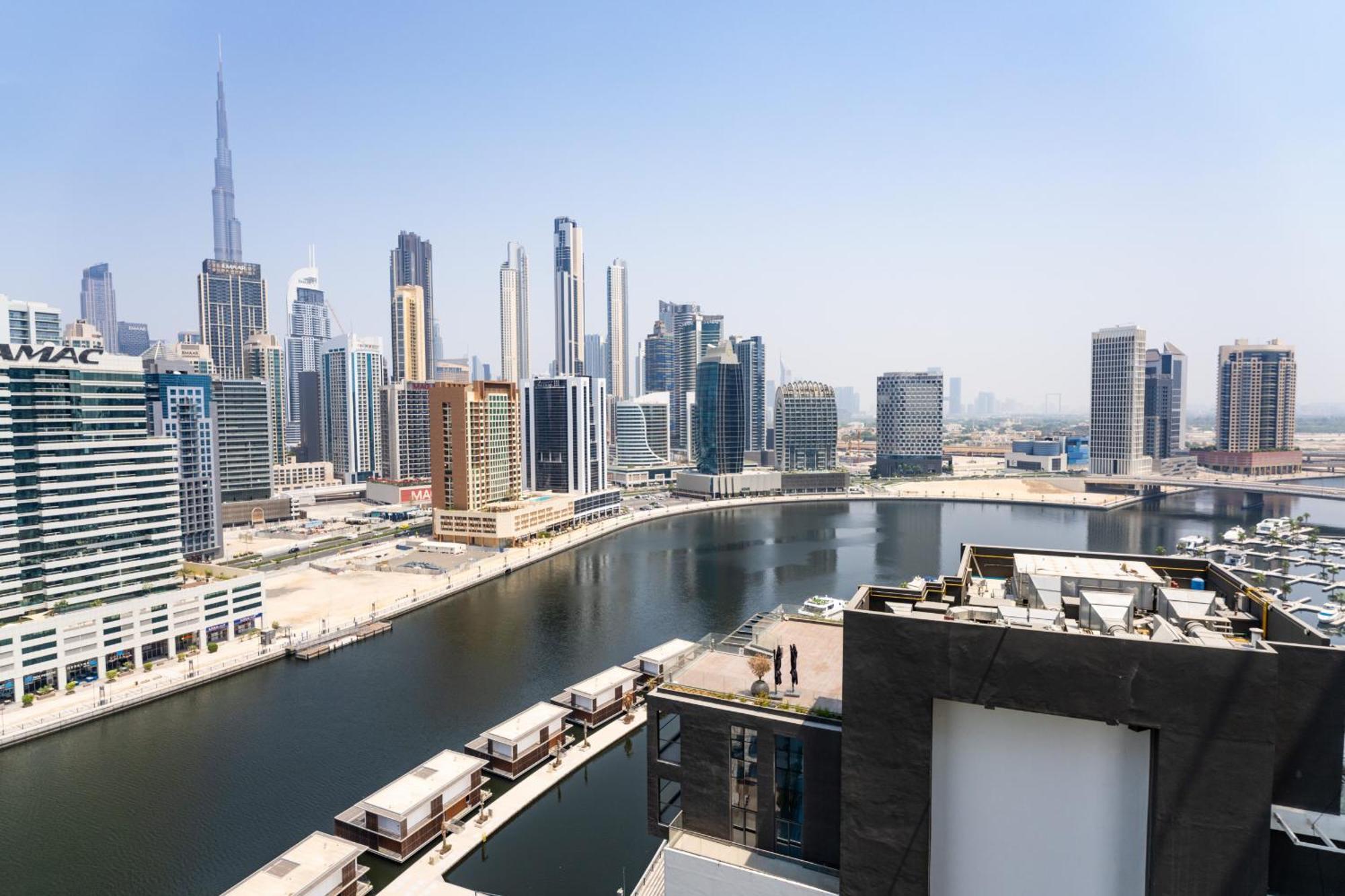 Apartamento Easygo - Binghatti Canal Burj Khalifa View 1 Bedroom