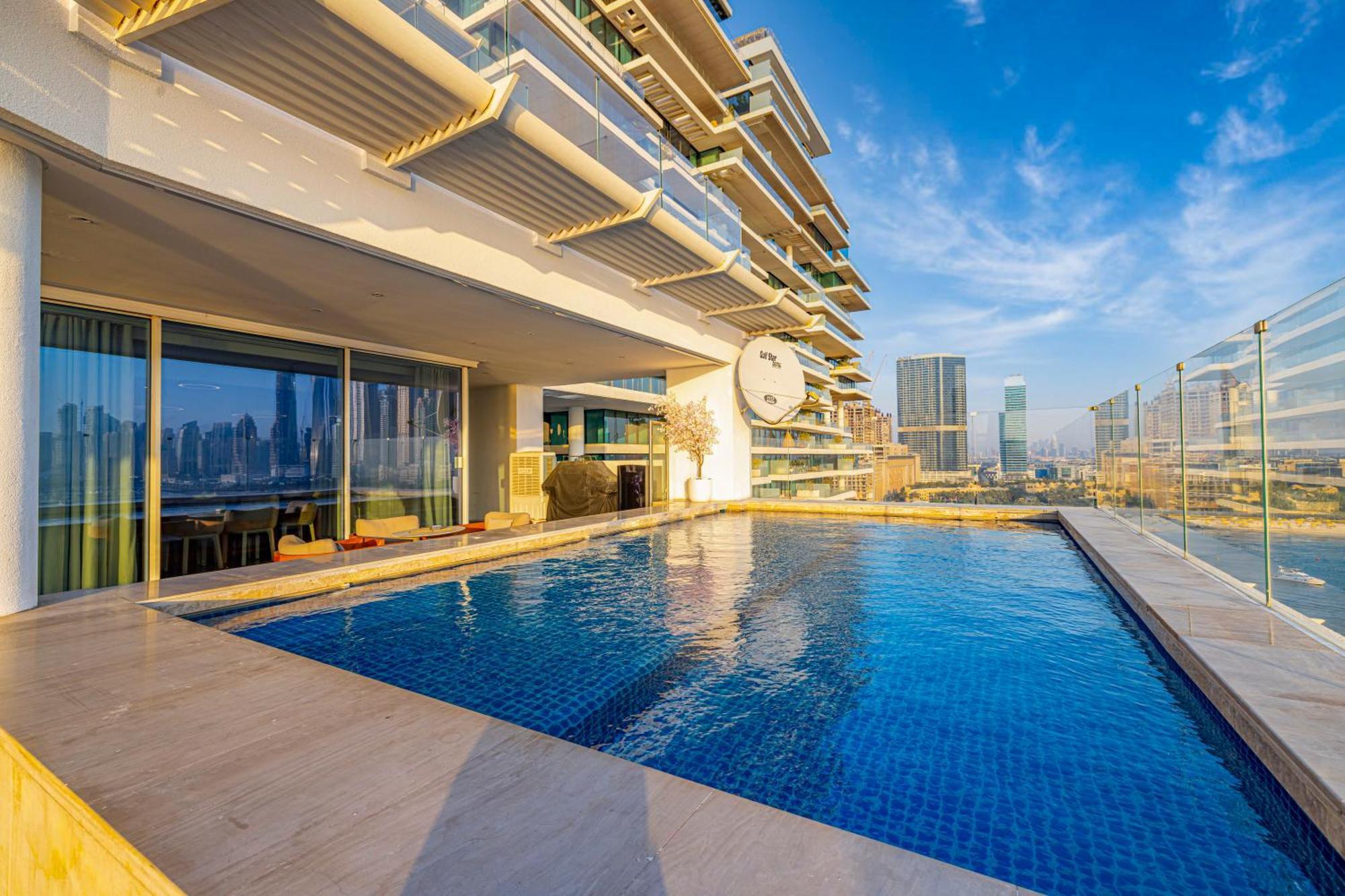 Five Palm Jumeirah 2br Luxury Penthouse , Full Marina View With Private Pool Appartement *