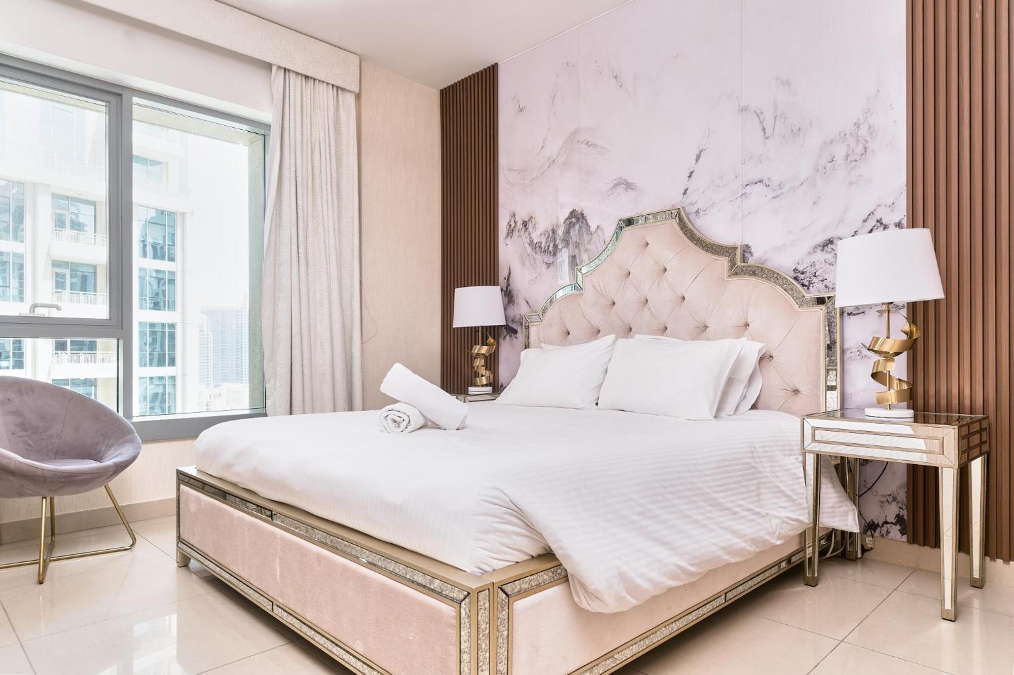 Apartment Bellavista - Striking - 1br With Extra Twin - 29 Boulevard - Partial Fountain View *