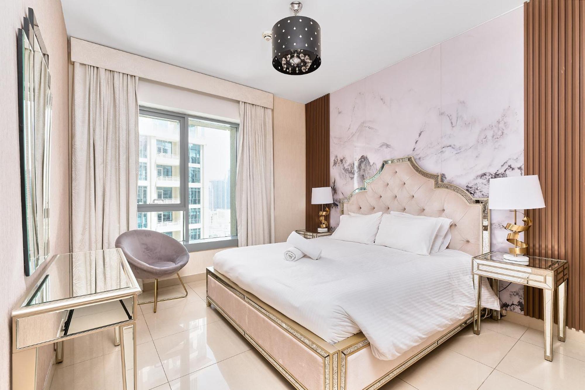 Apartment Bellavista - Striking - 1br With Extra Twin - 29 Boulevard - Partial Fountain View Dubai