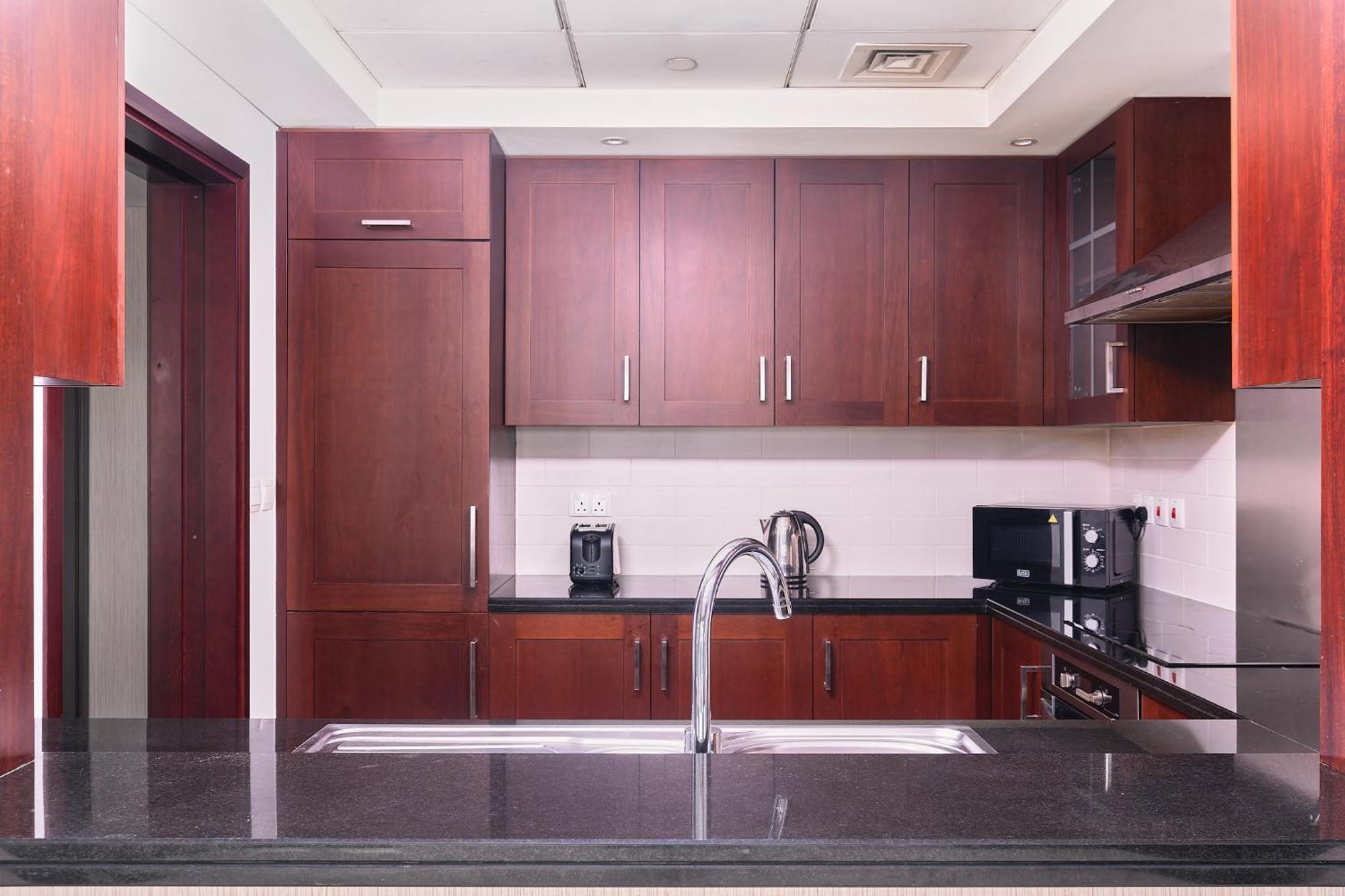 Apartment Bellavista - Striking - 1br With Extra Twin - 29 Boulevard - Partial Fountain View