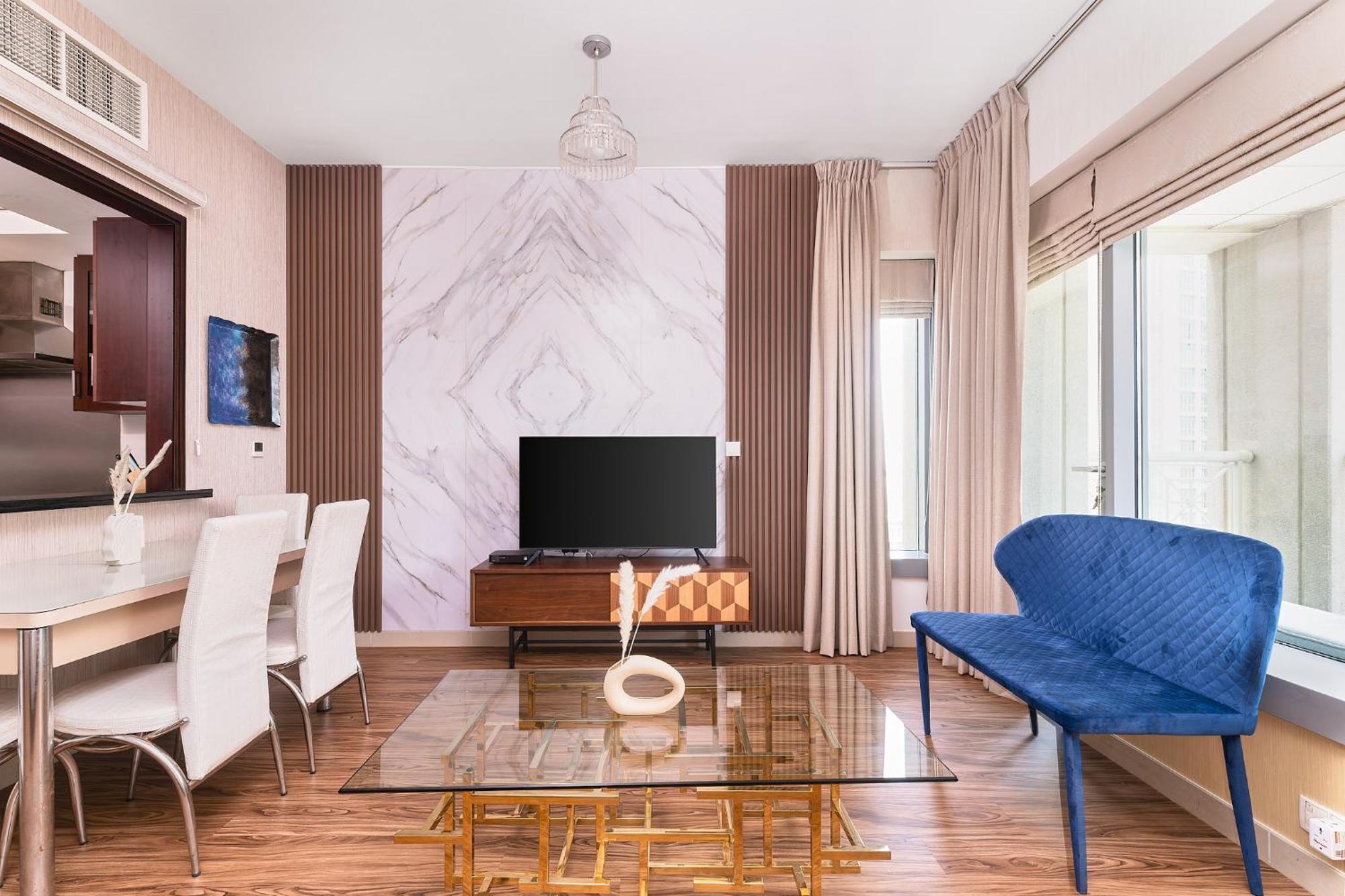 Apartment Bellavista - Striking - 1br With Extra Twin - 29 Boulevard - Partial Fountain View Dubai