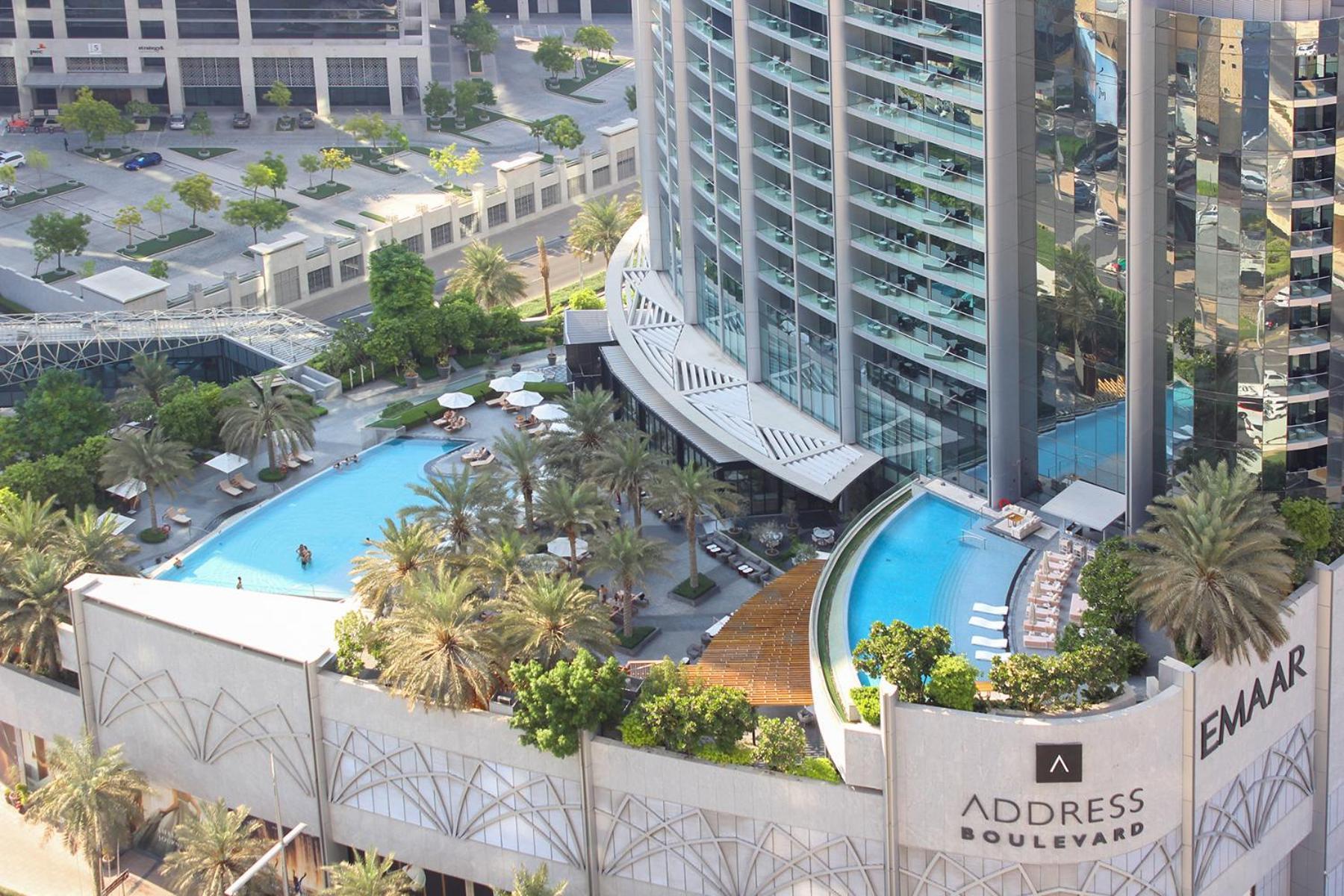 Partial Burjkhalifa Studio, Interconnecting To Dubai Mall Apartment *