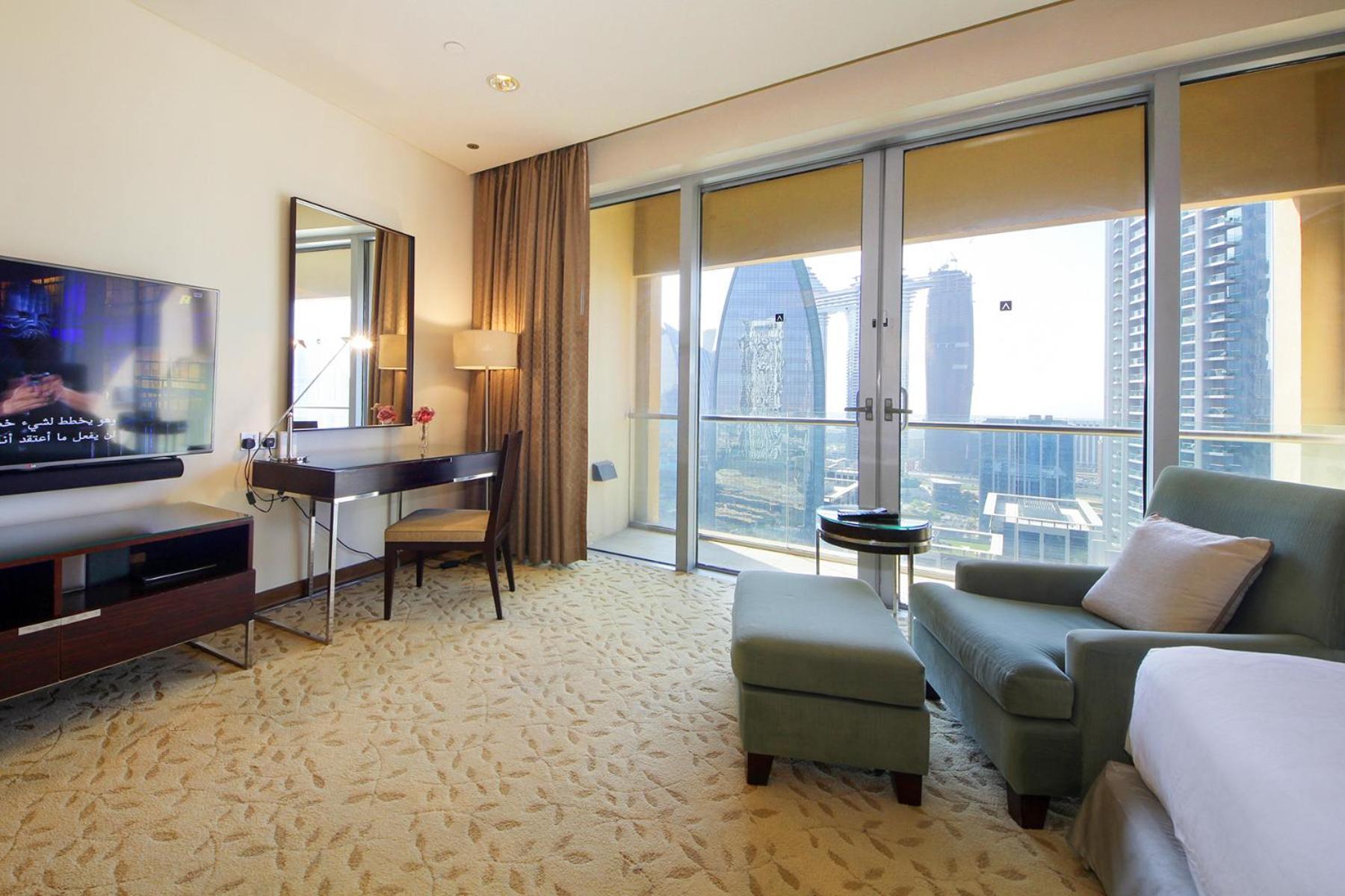 Partial Burjkhalifa Studio, Interconnecting To Mall Dubai
