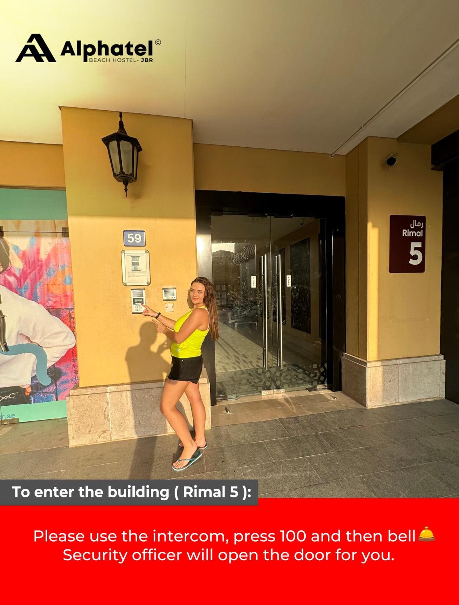 Alphatel Beach Jbr Hostal Dubái