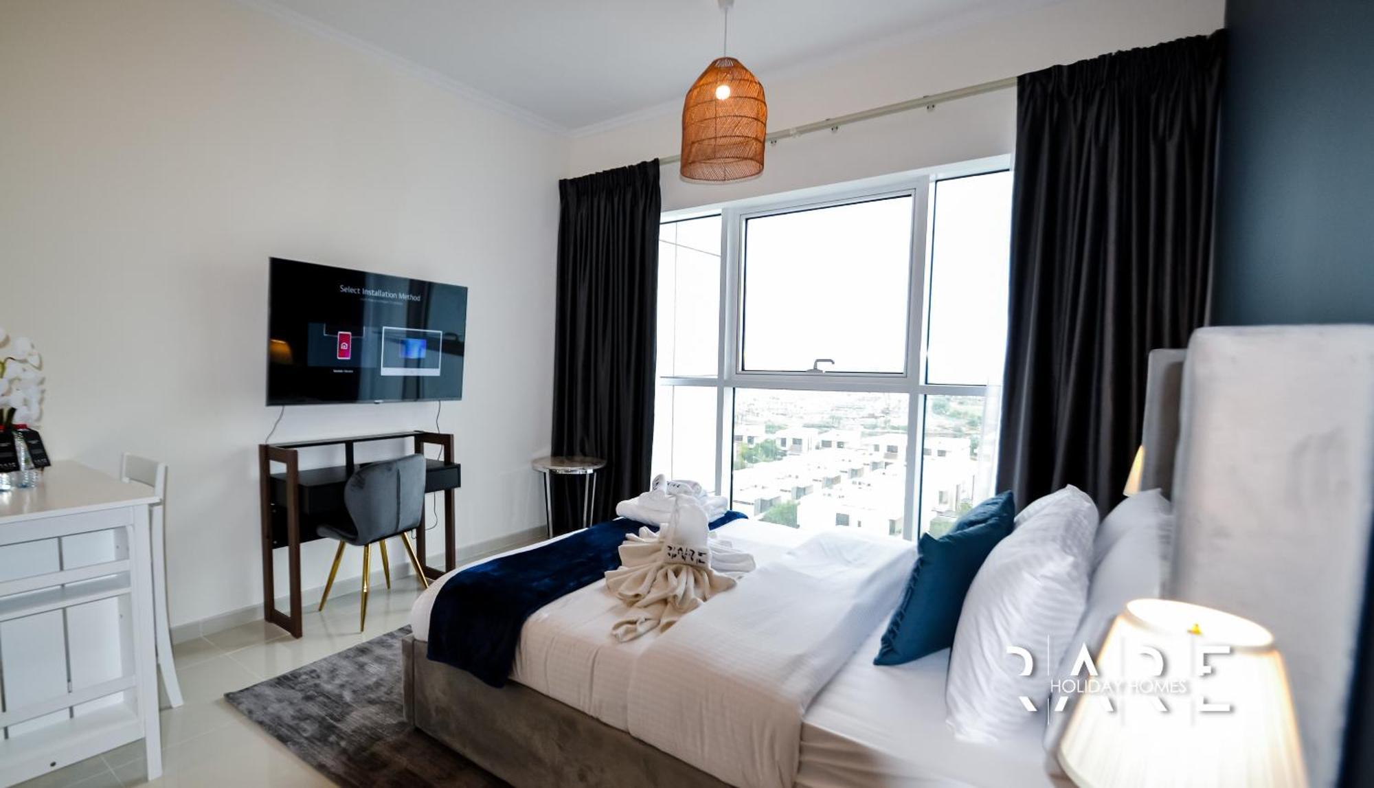 Appartement Rare - Golf Course View - Carson Tower B - Damac Hills - R910 *