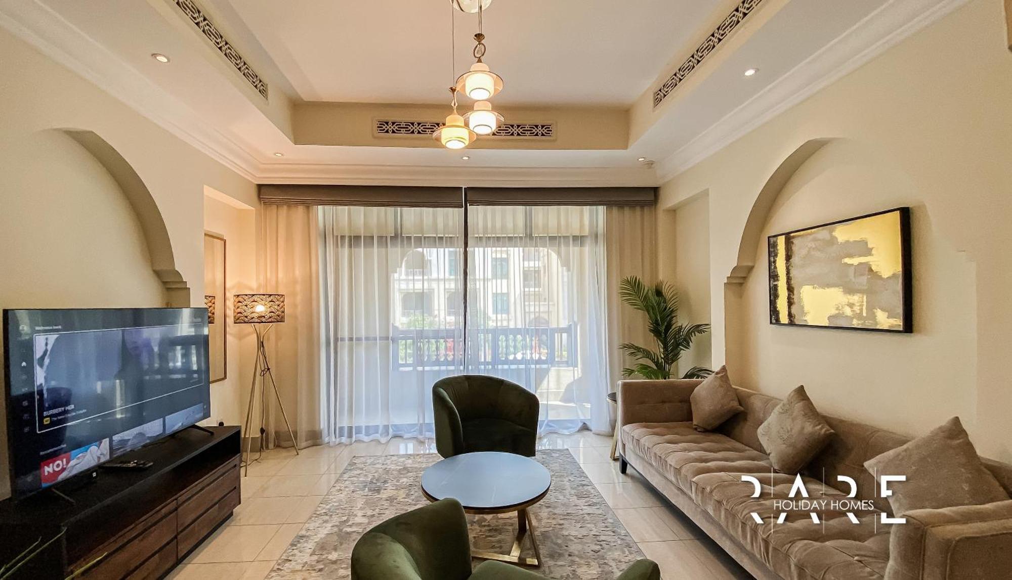 Rare Offer 2 Bedroom With Direct Access To Mall - Pool View - Al Tajer Residences-r7078 Appartement Dubaï
