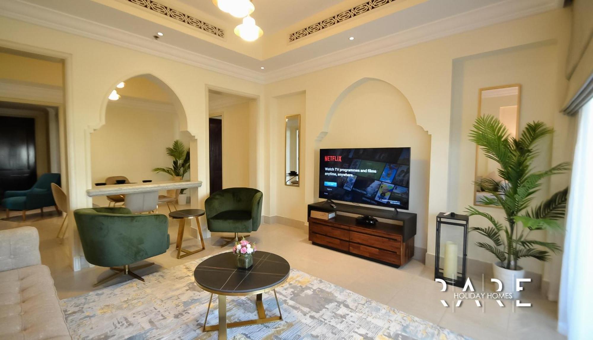 Appartement Rare Offer 2 Bedroom With Direct Access To Mall - Pool View - Al Tajer Residences-r7078 *