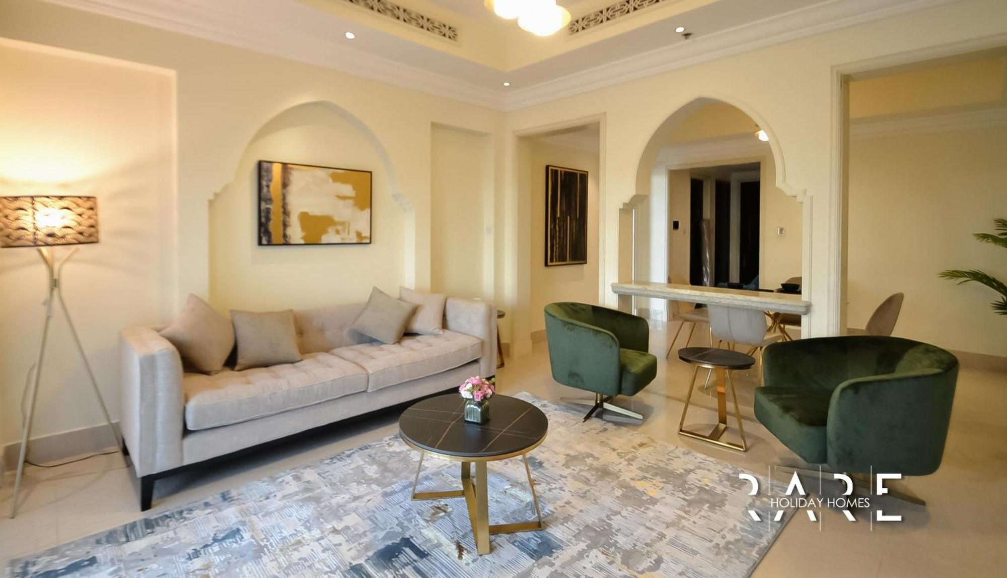 Rare Offer 2 Bedroom With Direct Access To Mall - Pool View - Al Tajer Residences-r7078 Appartement Dubaï