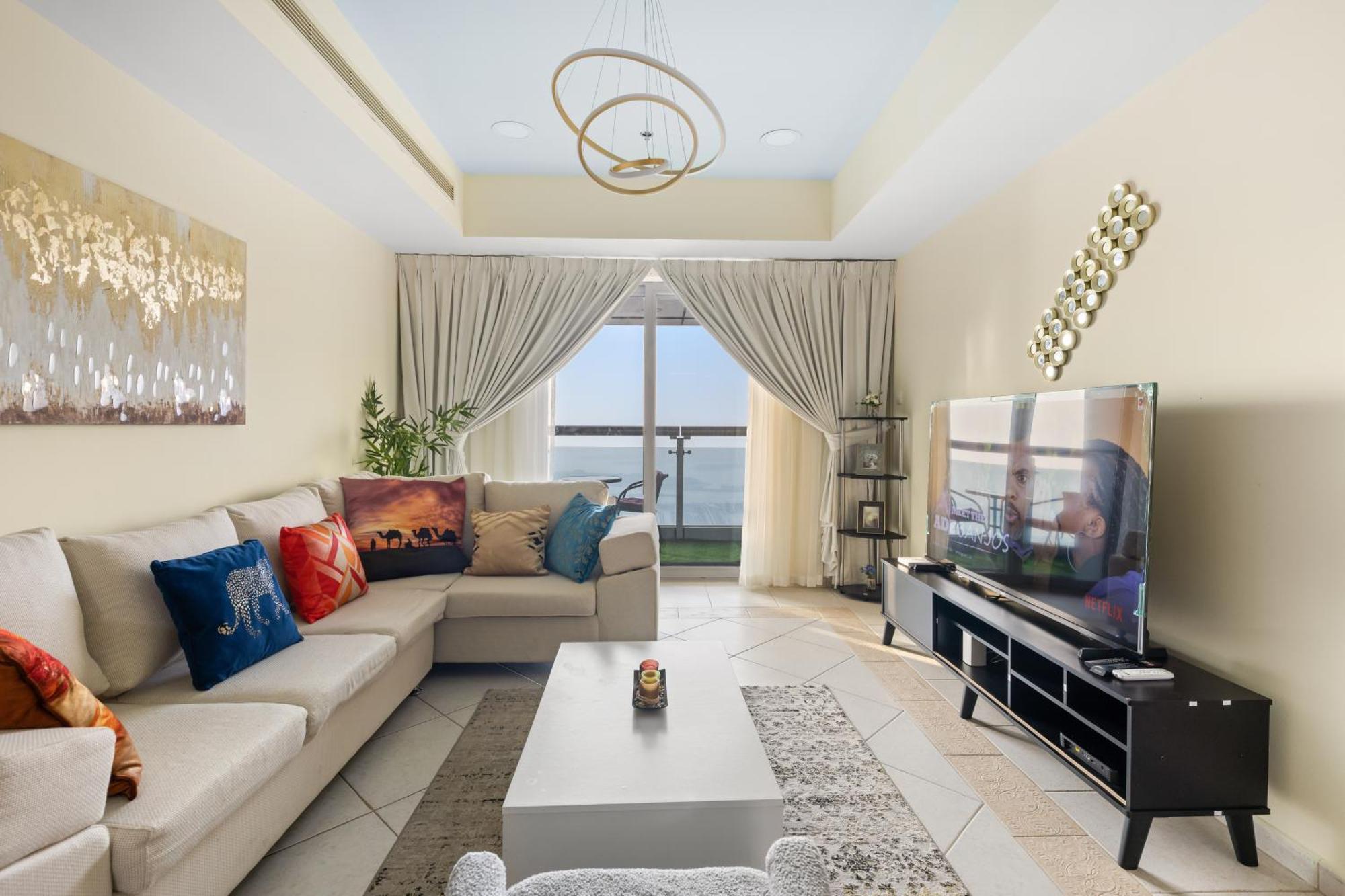 Lägenhet Spectacular 2 Bedroom Marina Sea Views Dubai